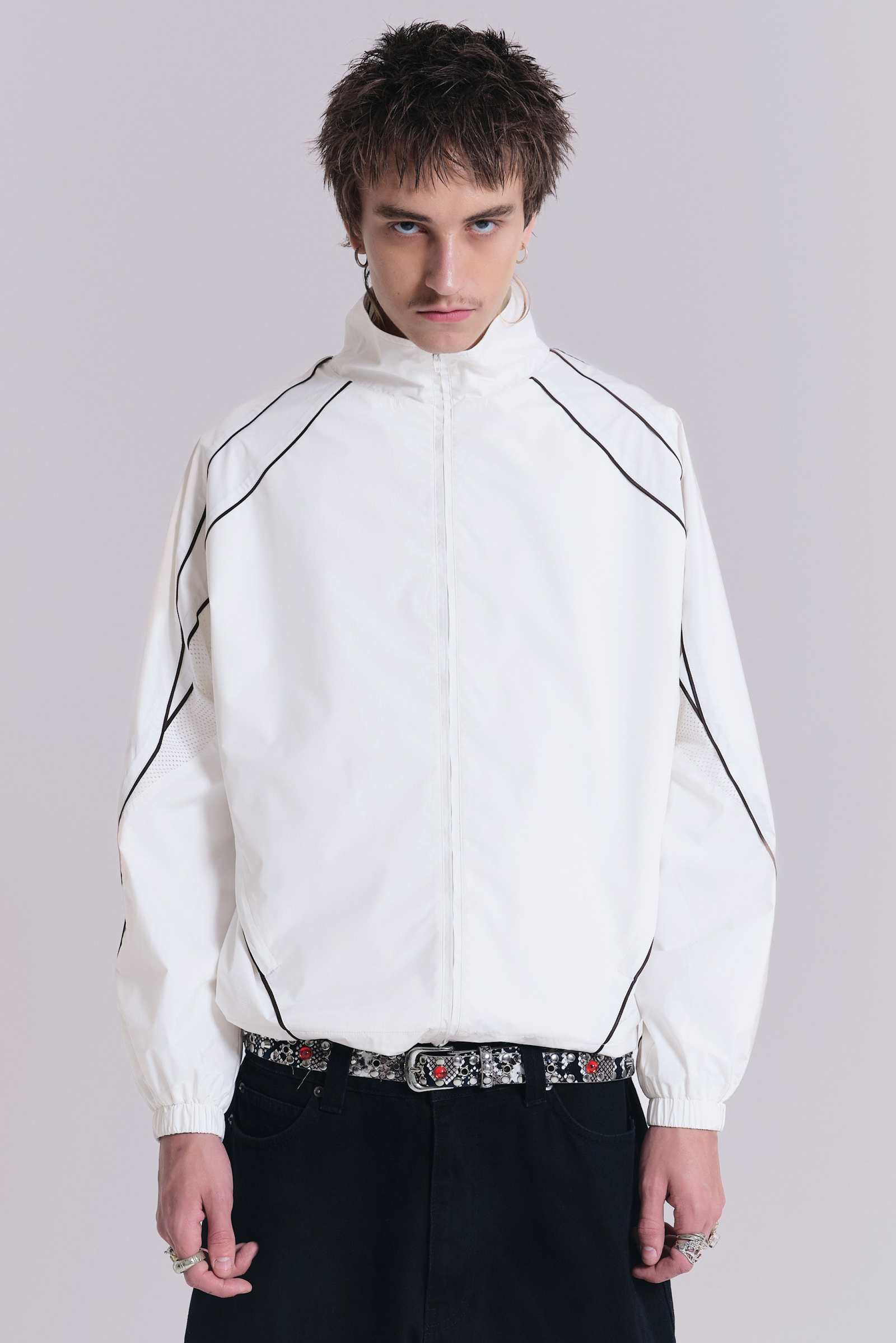 White Vapor Tracksuit Top