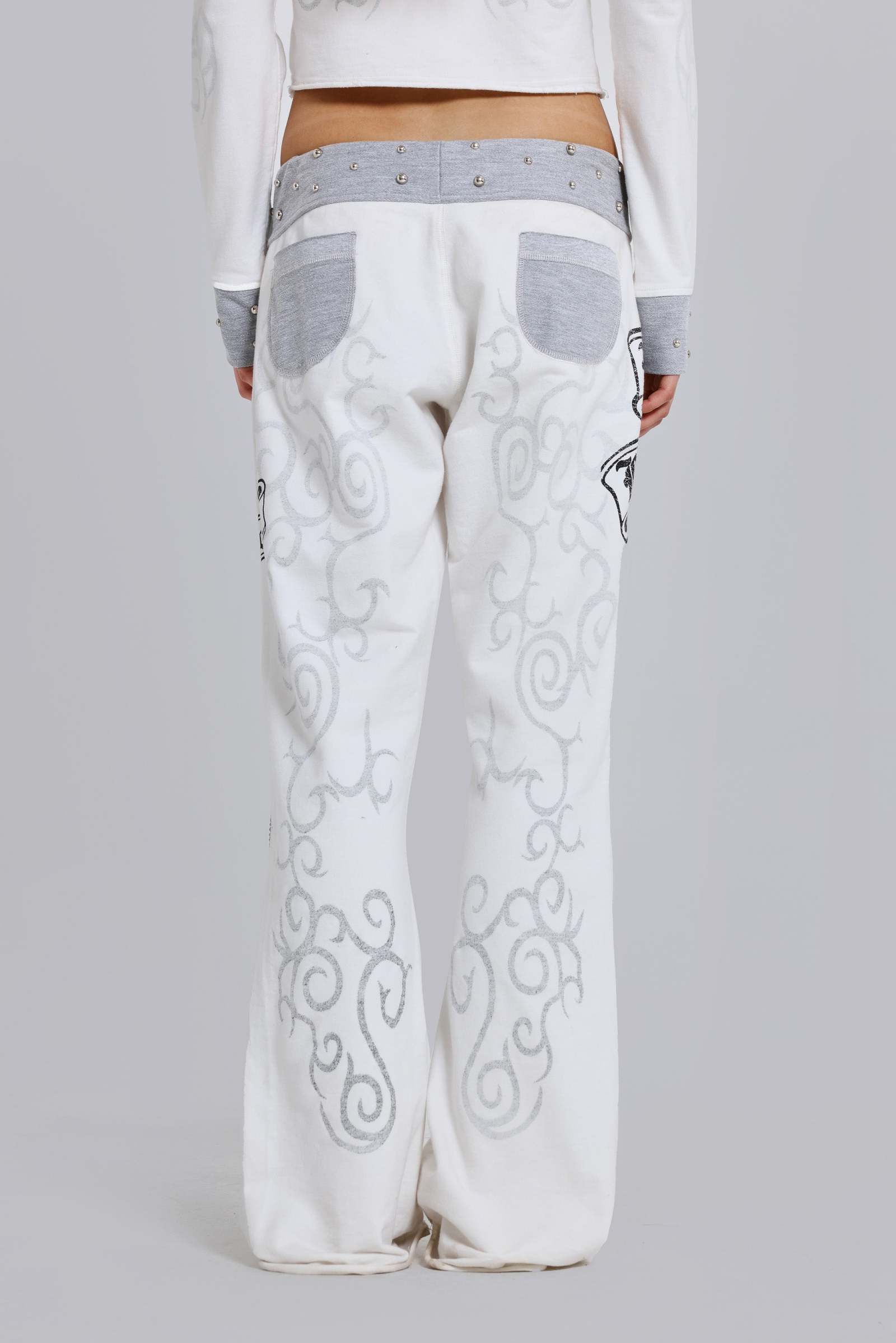 Rock Revival Graphic Studded Joggers