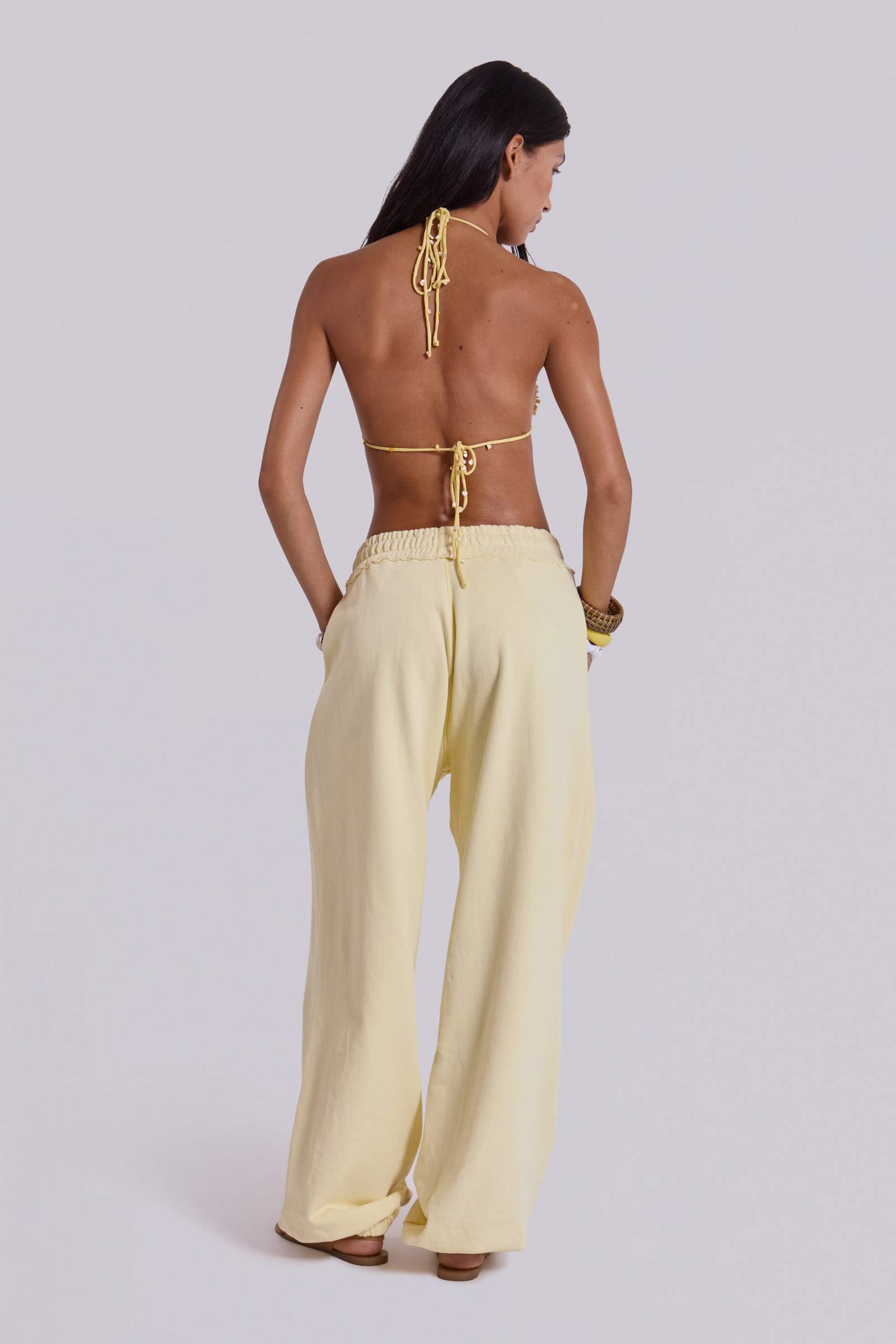 Custard Baggy Monster Joggers