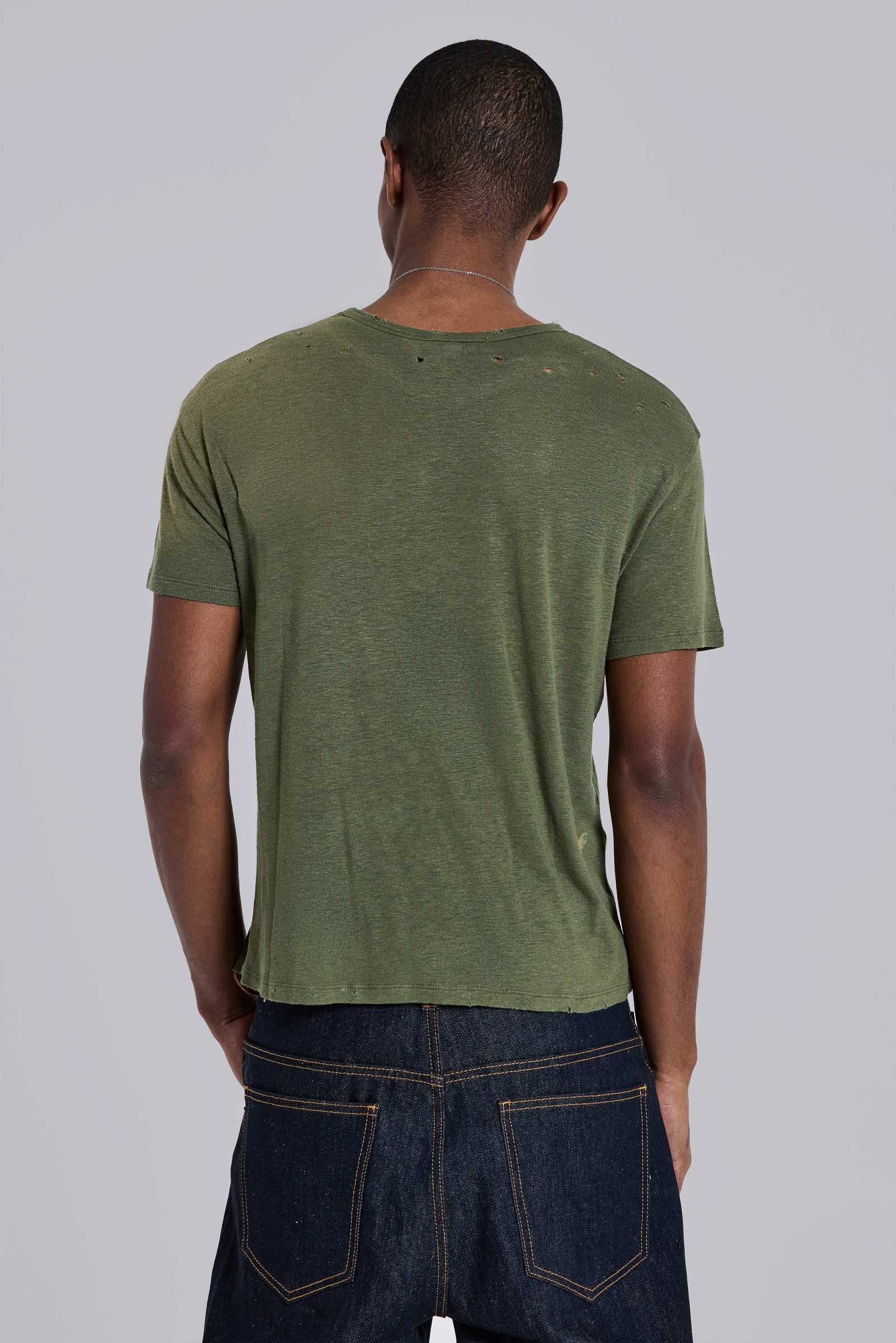 Green Star Sun Faded T-Shirt