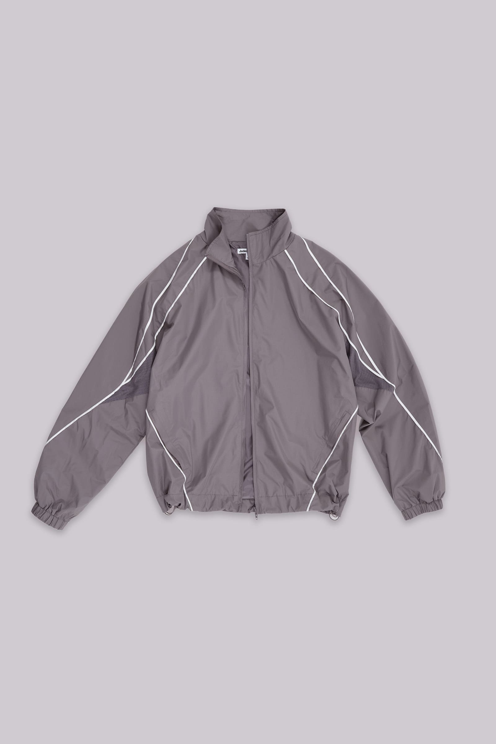 Grey Vapor Tracksuit Top | Jaded London | Clothing