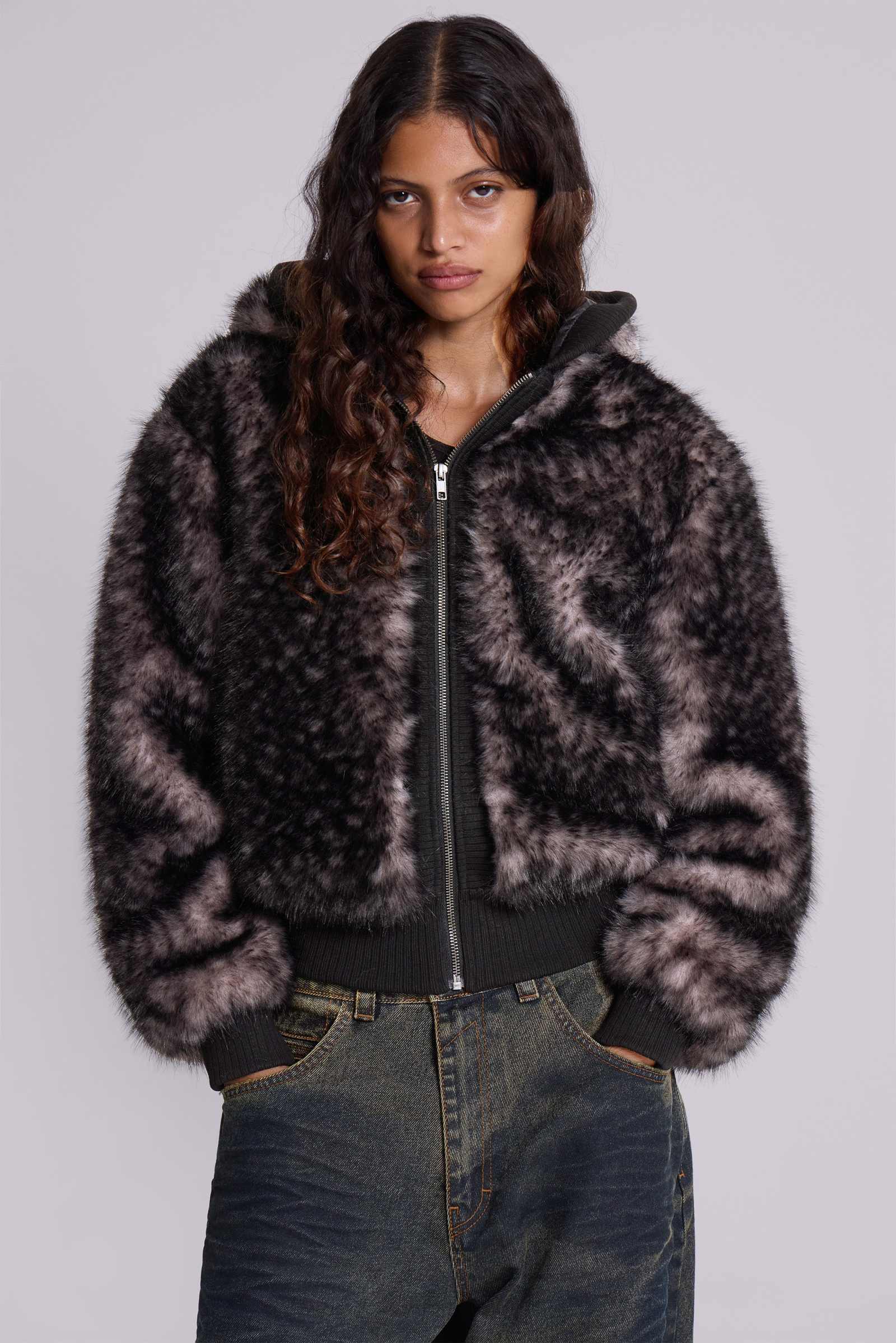 00s fur jacket archive jaded london風 00s fur jacket archive jaded london風