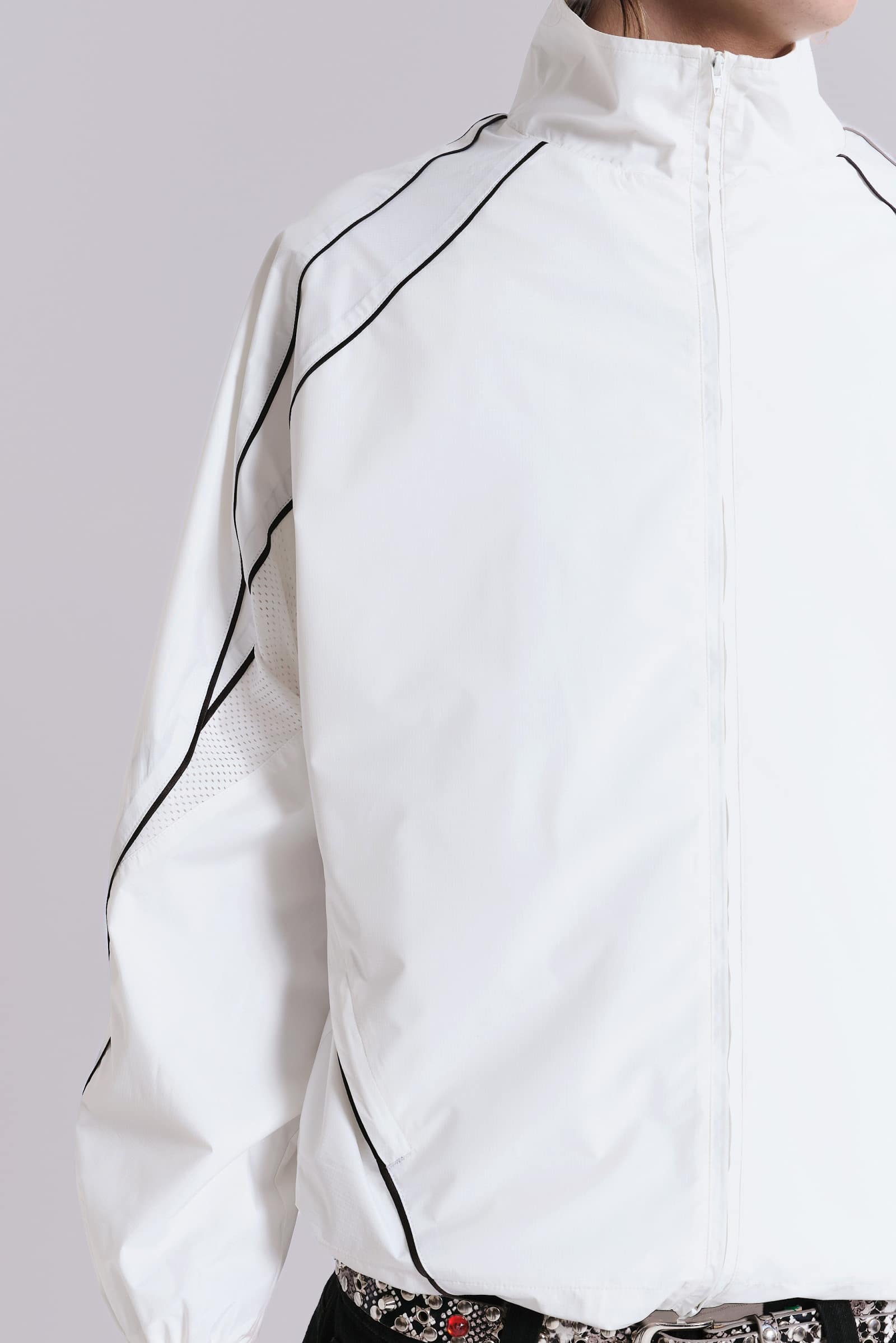 White Vapor Tracksuit Top