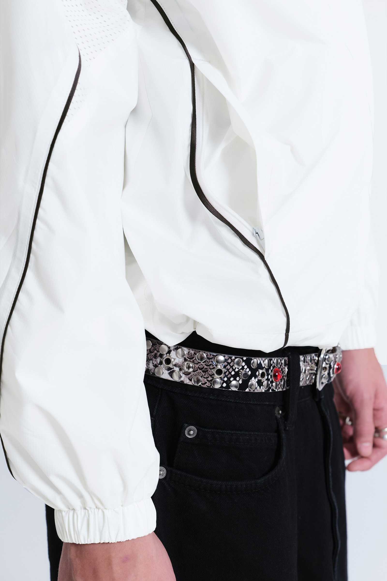 White Vapor Tracksuit Top