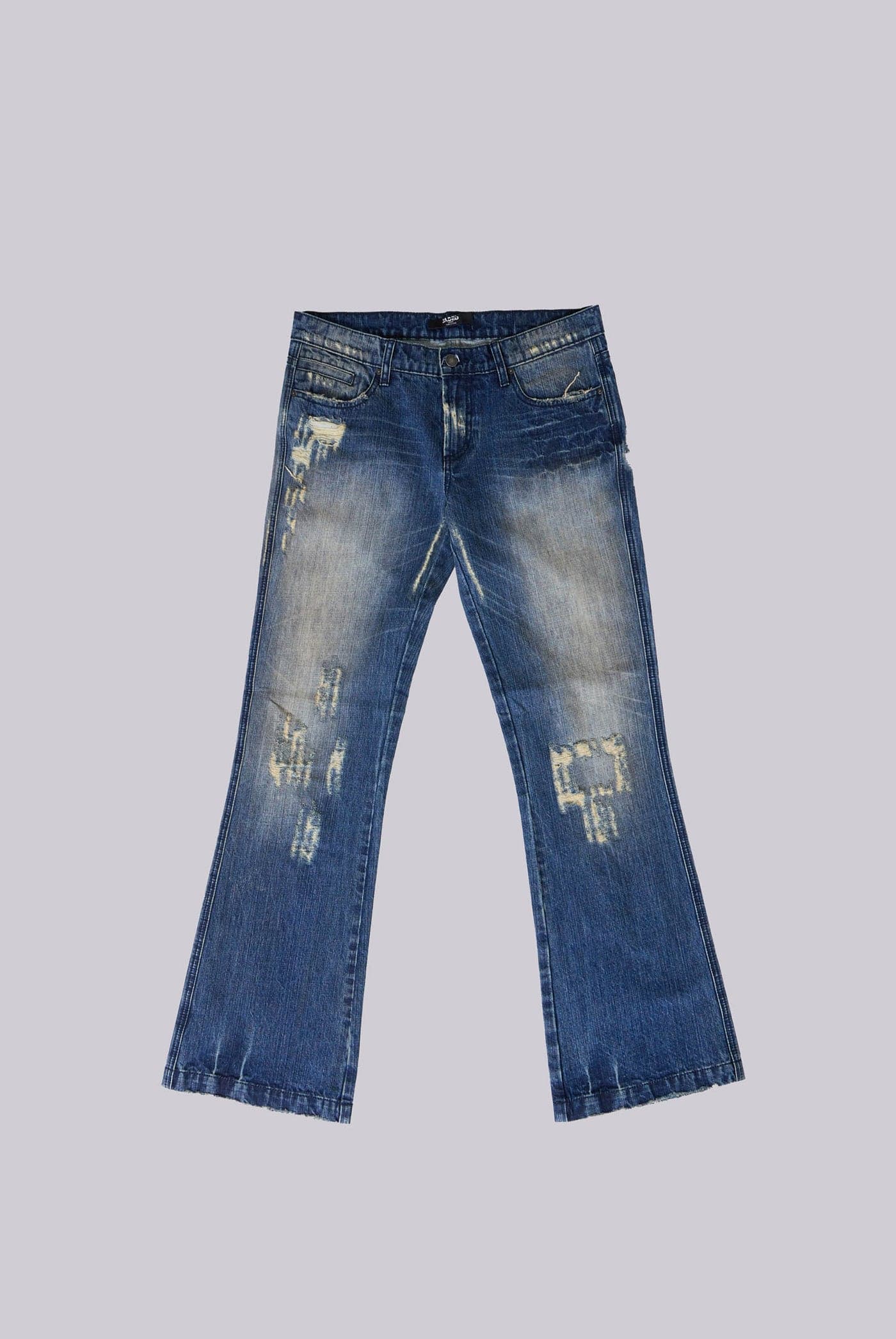 【JADED LONDON】Mid Blue Drift Bootcut Jeans（送料込み） Shop Mid Blue Drift Jeans | Jaded London