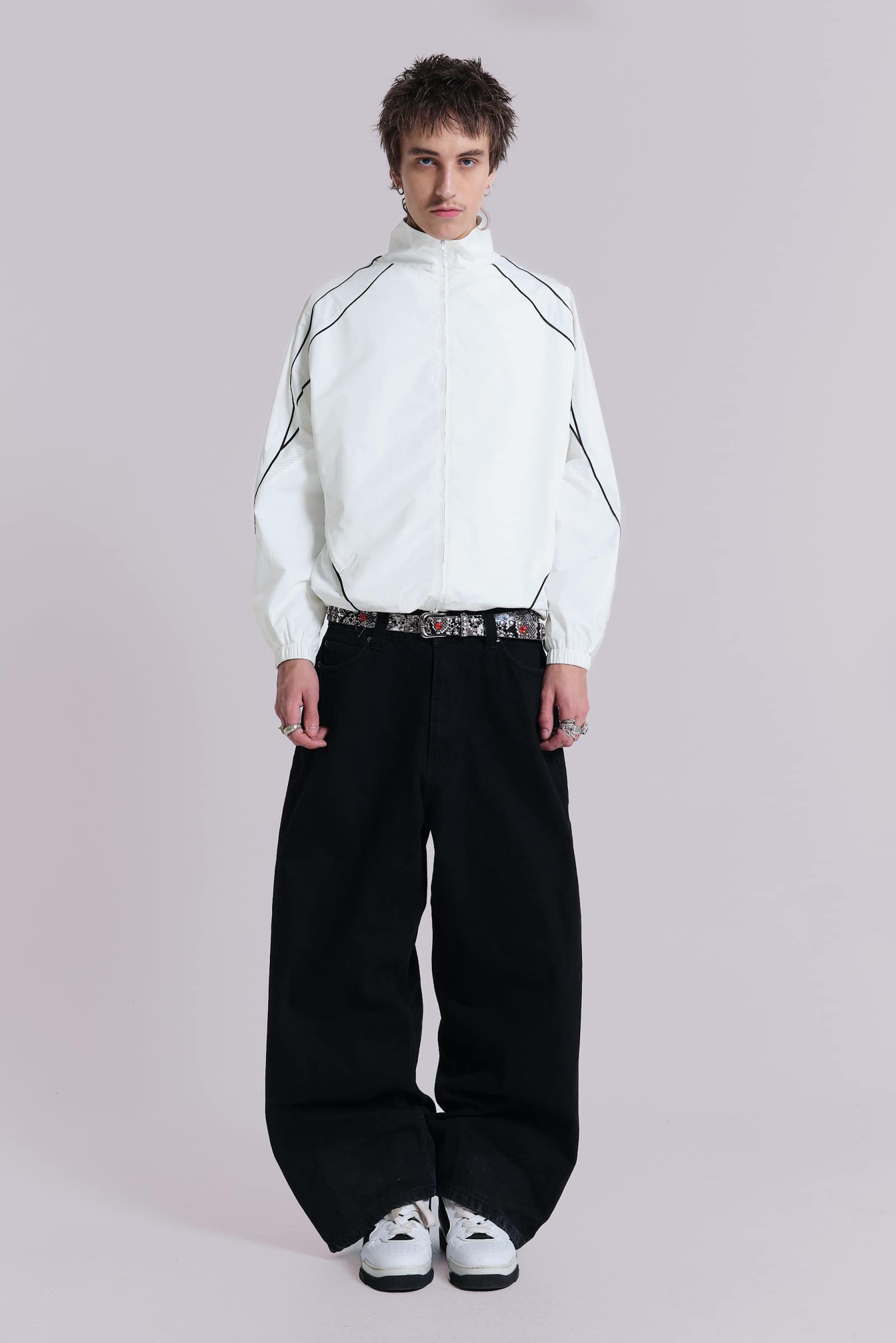 White Vapor Tracksuit Top