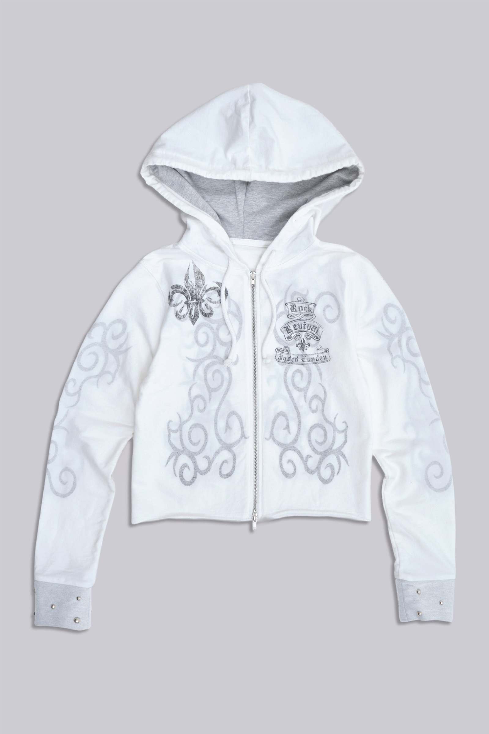 Rock Revival Graphic Studded Hoodie