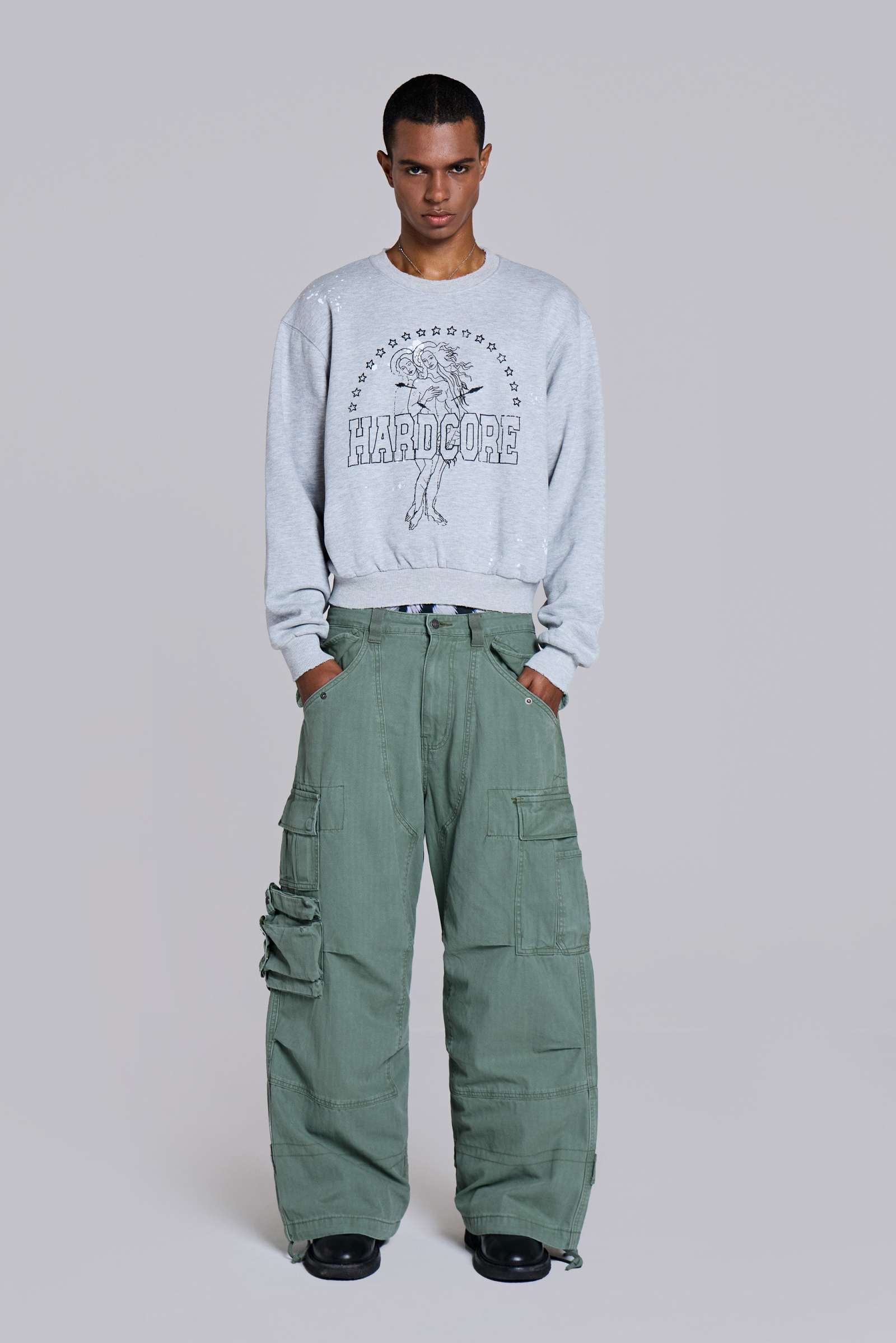 Hardcore Crew Neck Sweatshirt