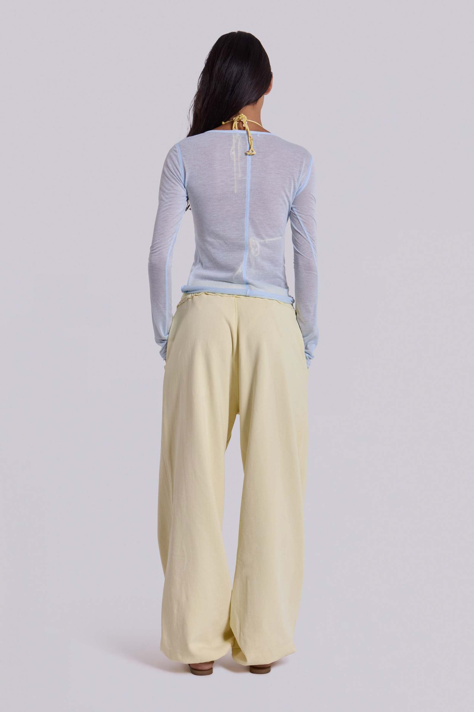 Custard Baggy Monster Joggers