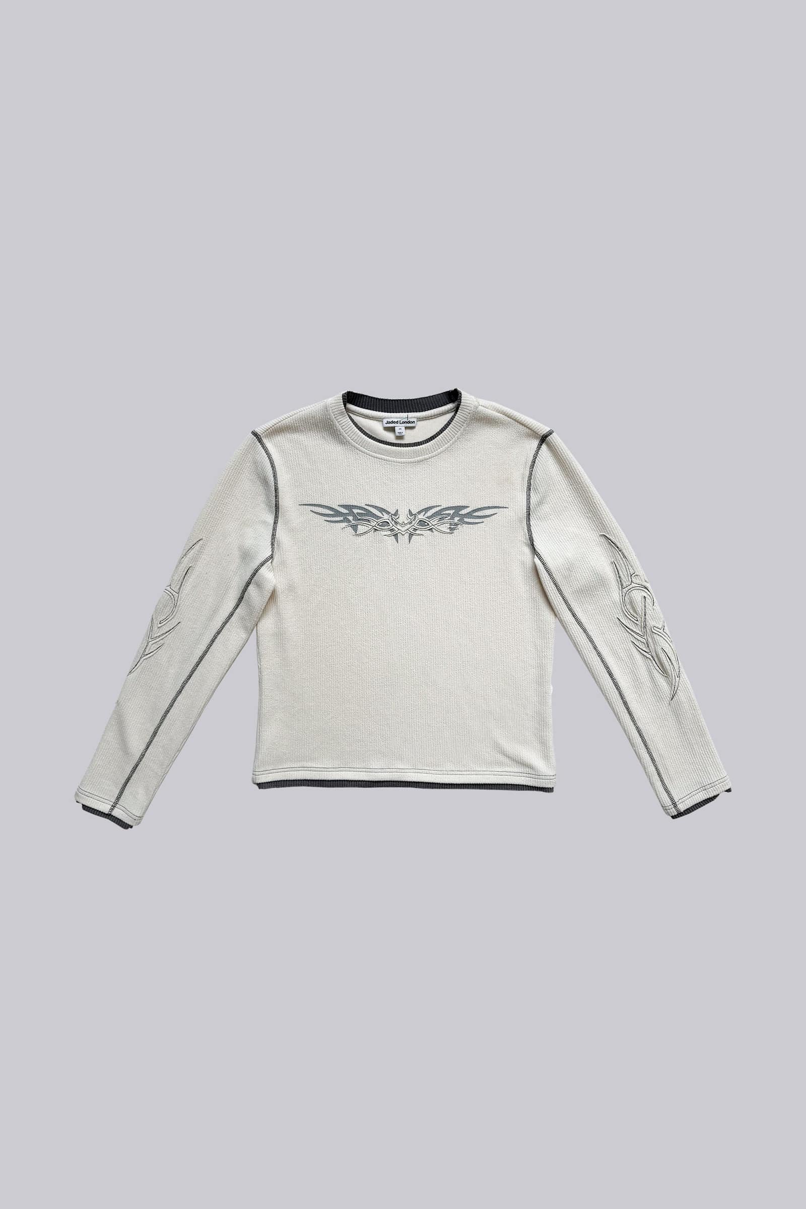 Off White Tattoo Applique Tee