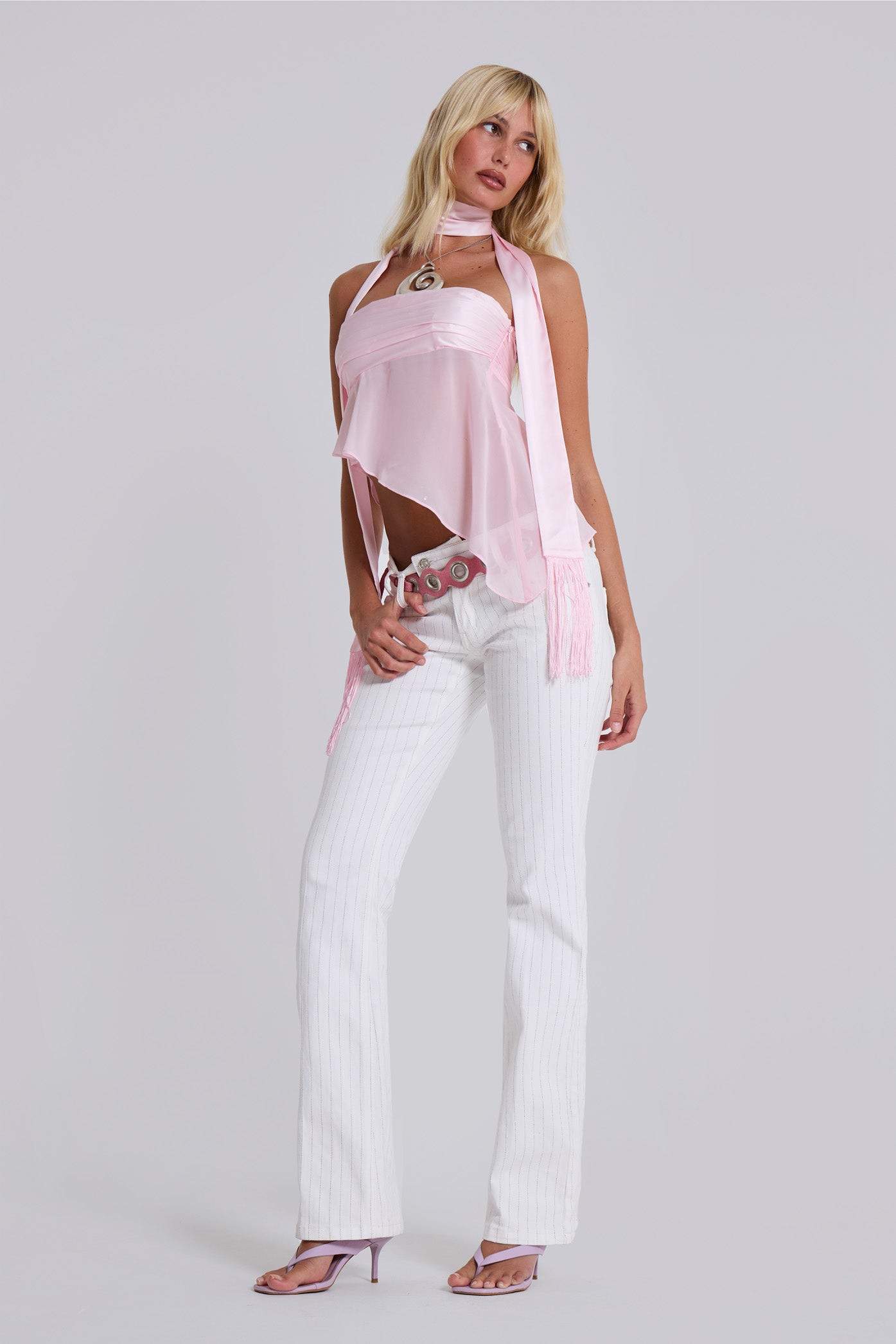 Regina Corset Top with Scarf