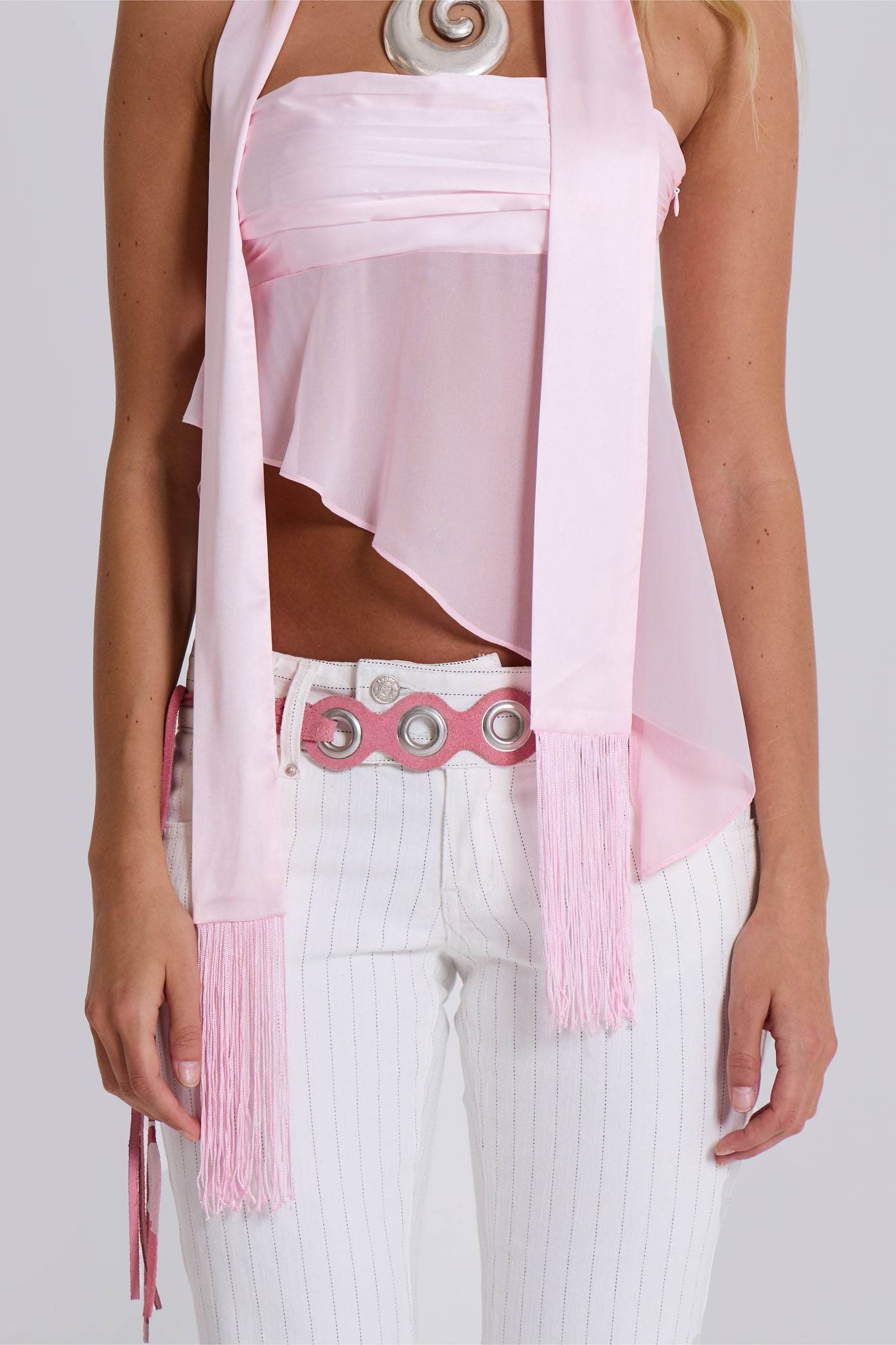 Regina Corset Top with Scarf