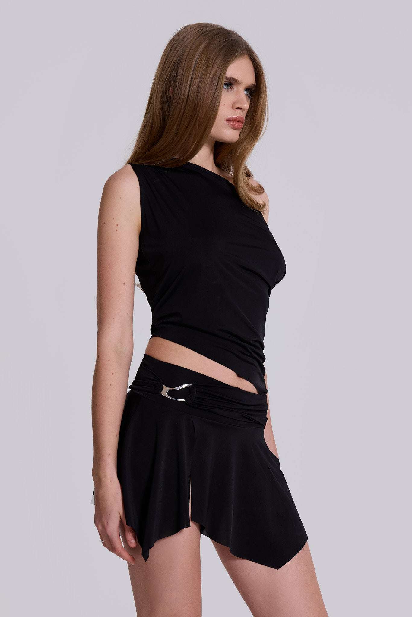 Dare To Drape Top in Black