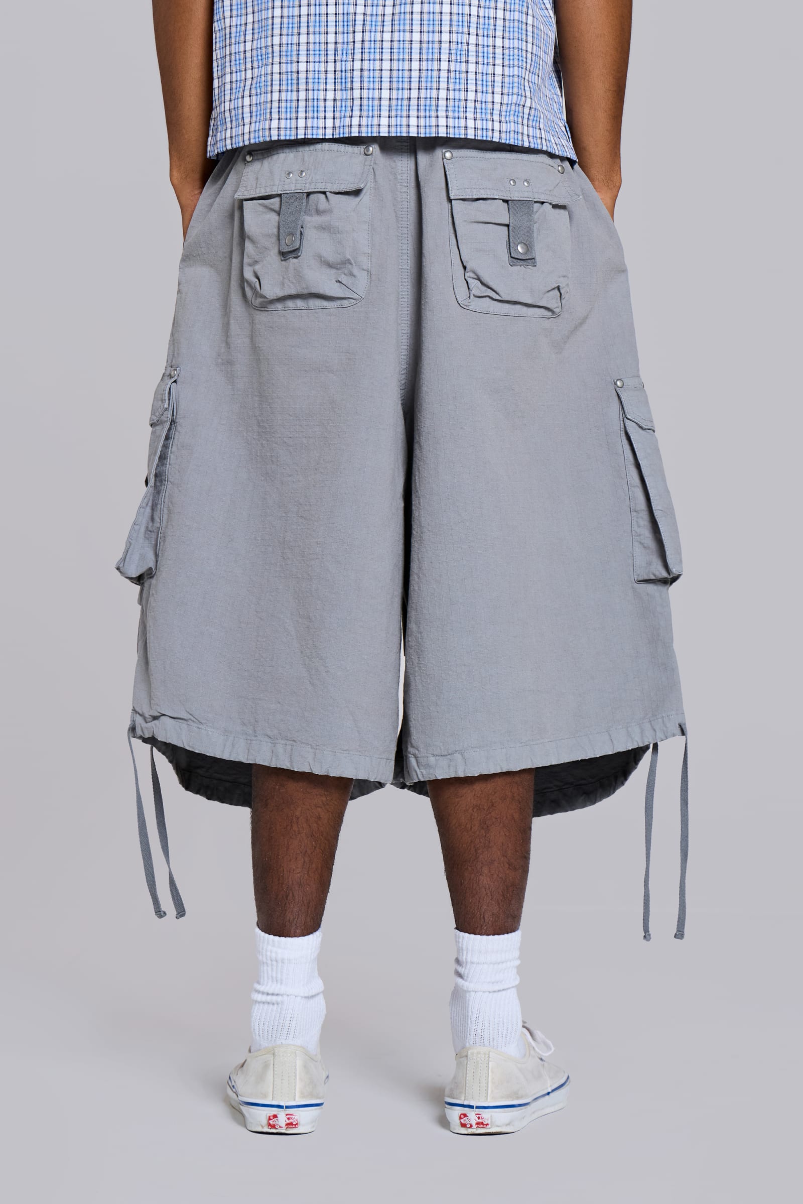 Dove Parachute Shorts