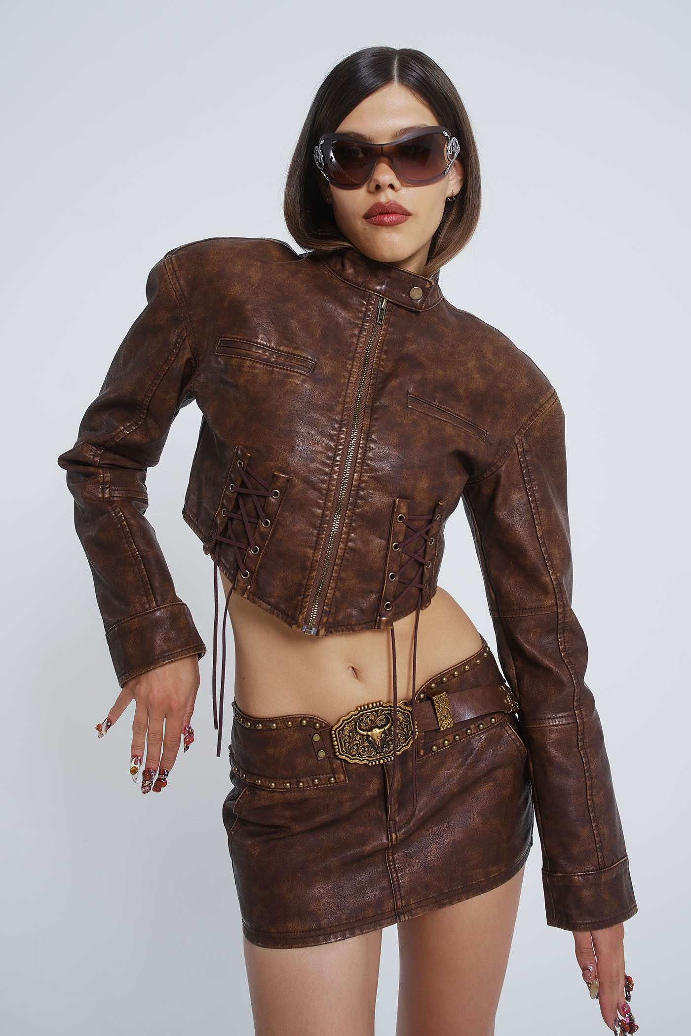 Easy Rider Faux Leather Jacket