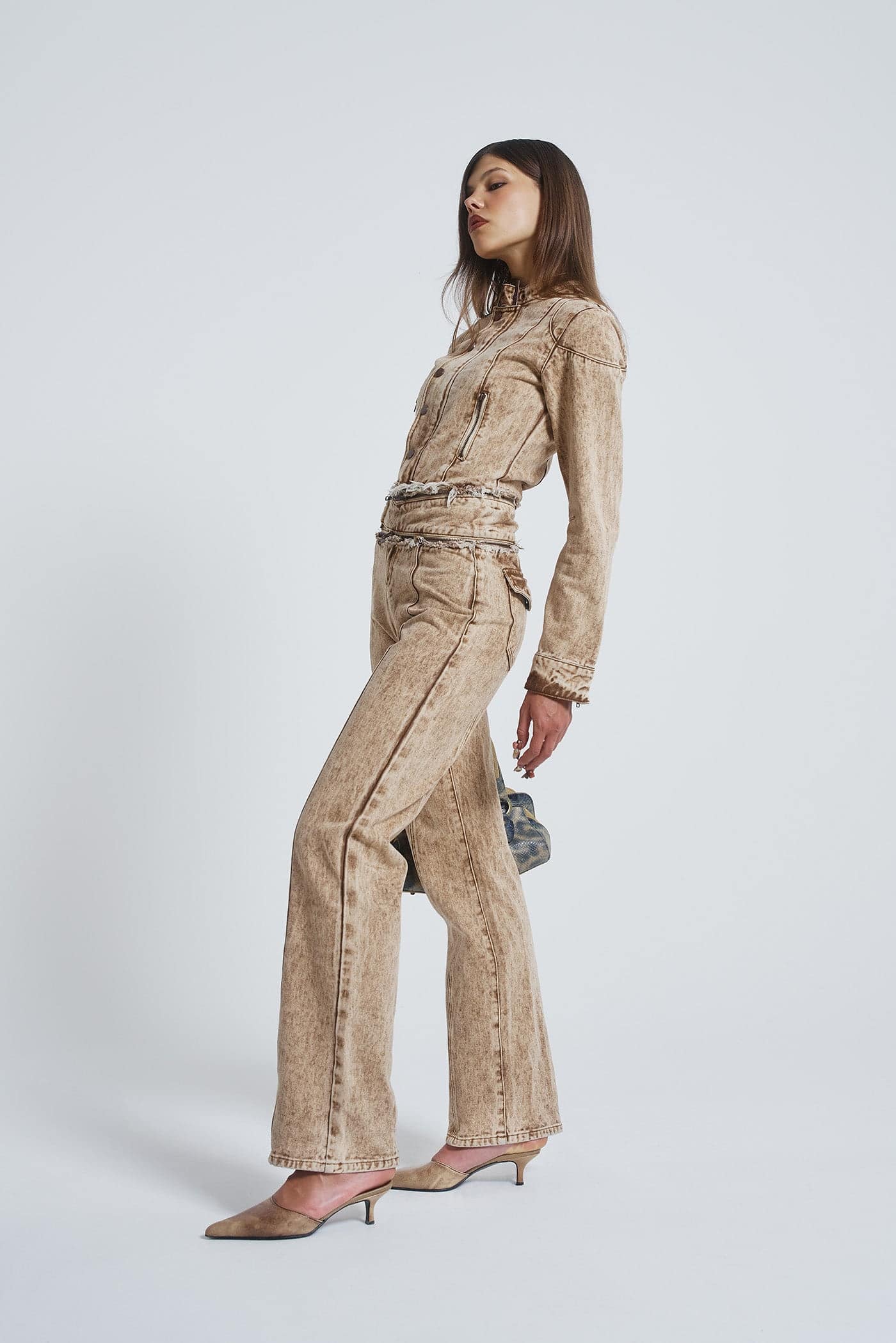 Not My First Rodeo 6 in 1 Multi-wear Denim Jumpsuit