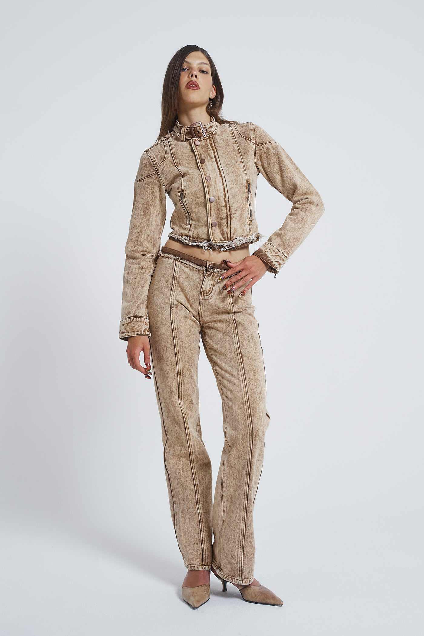 Not My First Rodeo 6 in 1 Multi-wear Denim Jumpsuit