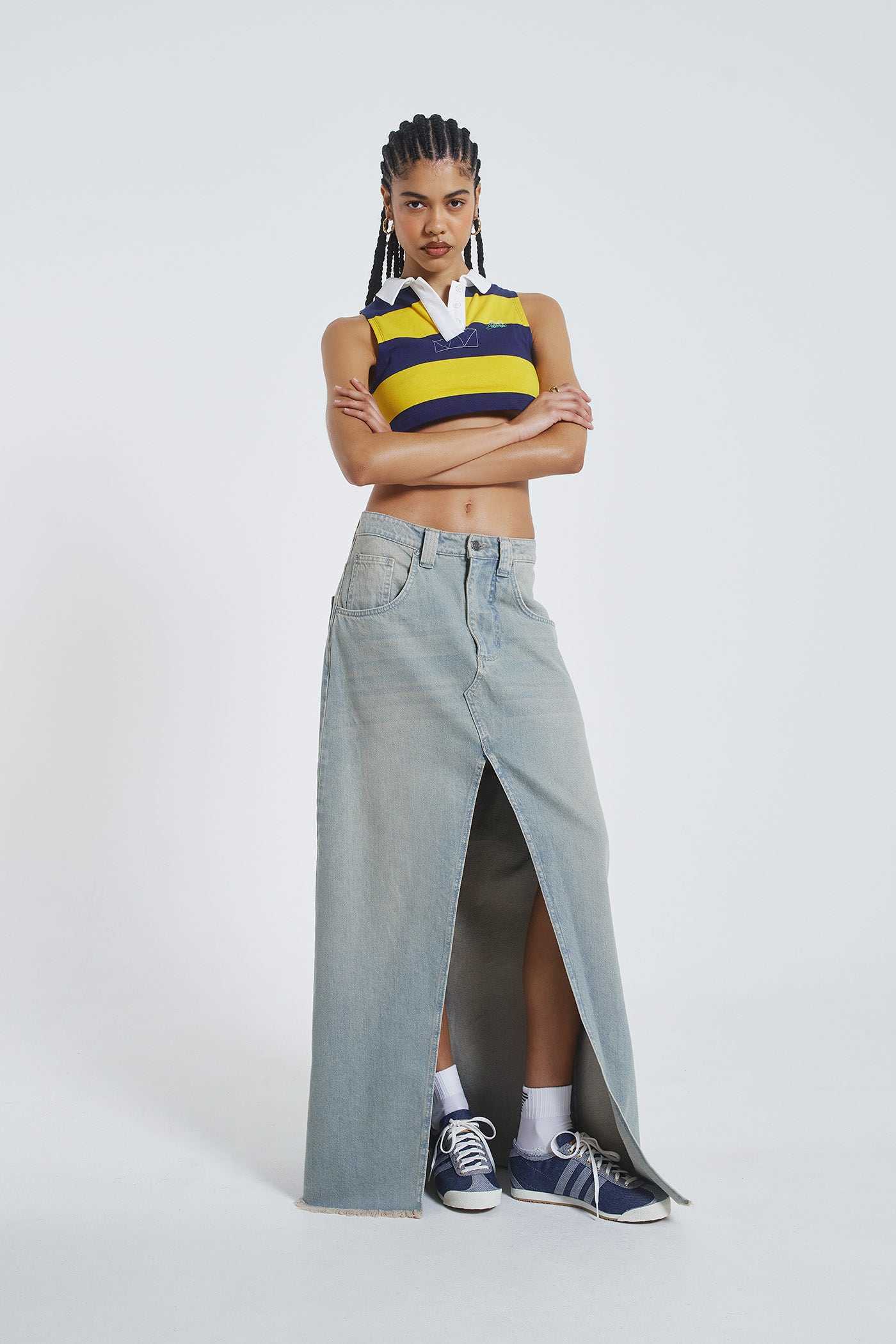 League Cropped Rugby Vest