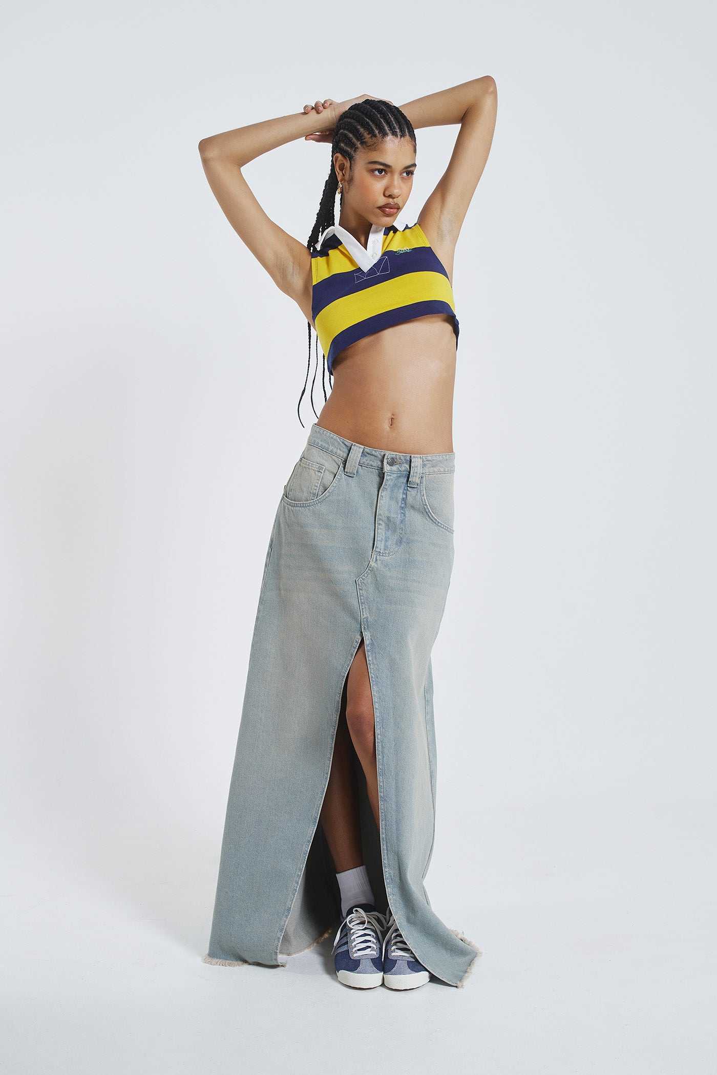 League Cropped Rugby Vest
