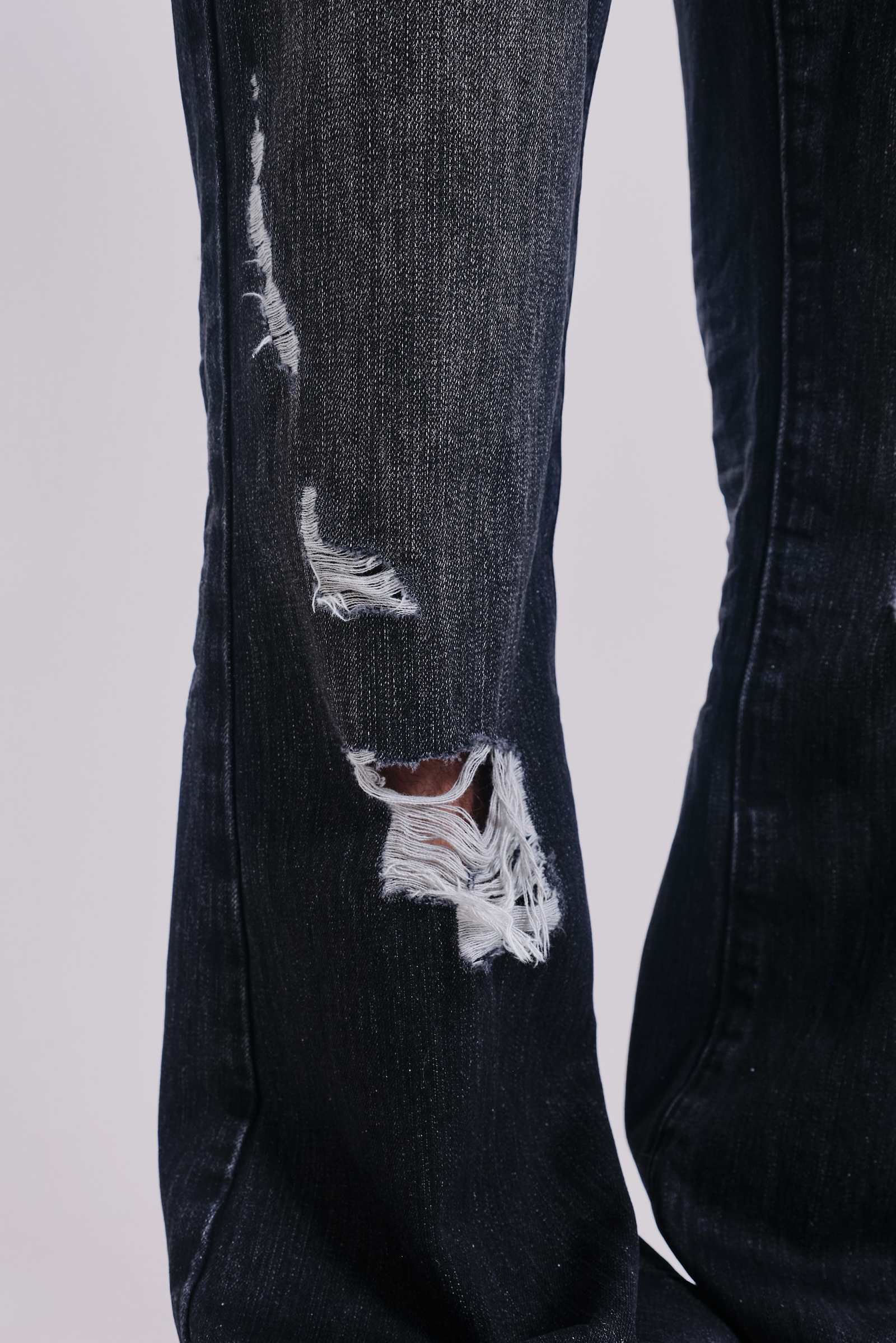 【JADED LONDON】送料関税込み Black Cross Stud Drift ジーンズ Black Cross Stud Drift Jeans | Jaded London | Clothing