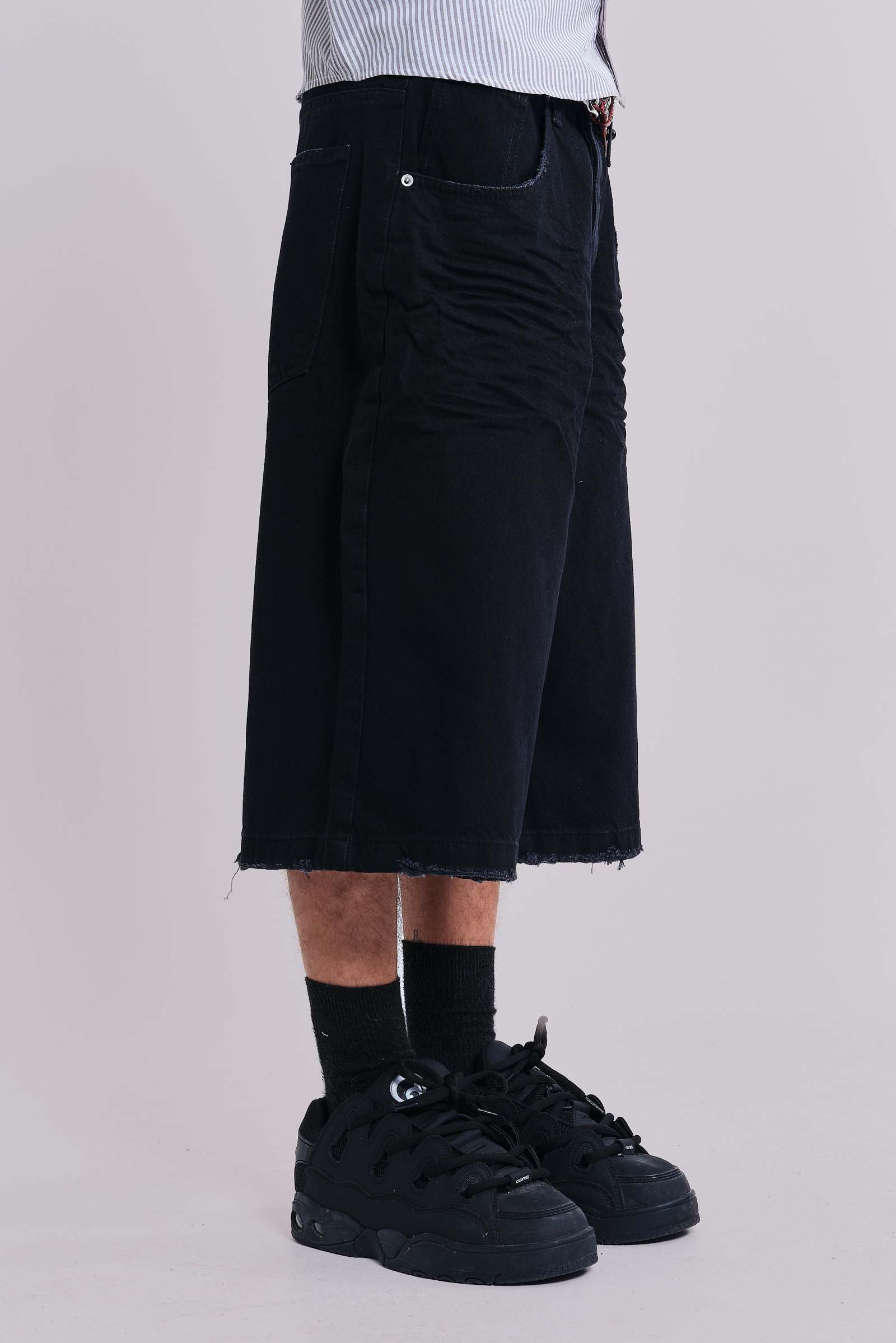 Sand Black Colossus Jorts