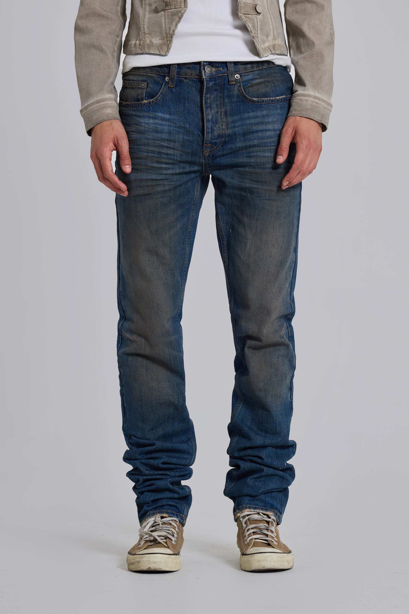 Dirty Wash Drain Jeans