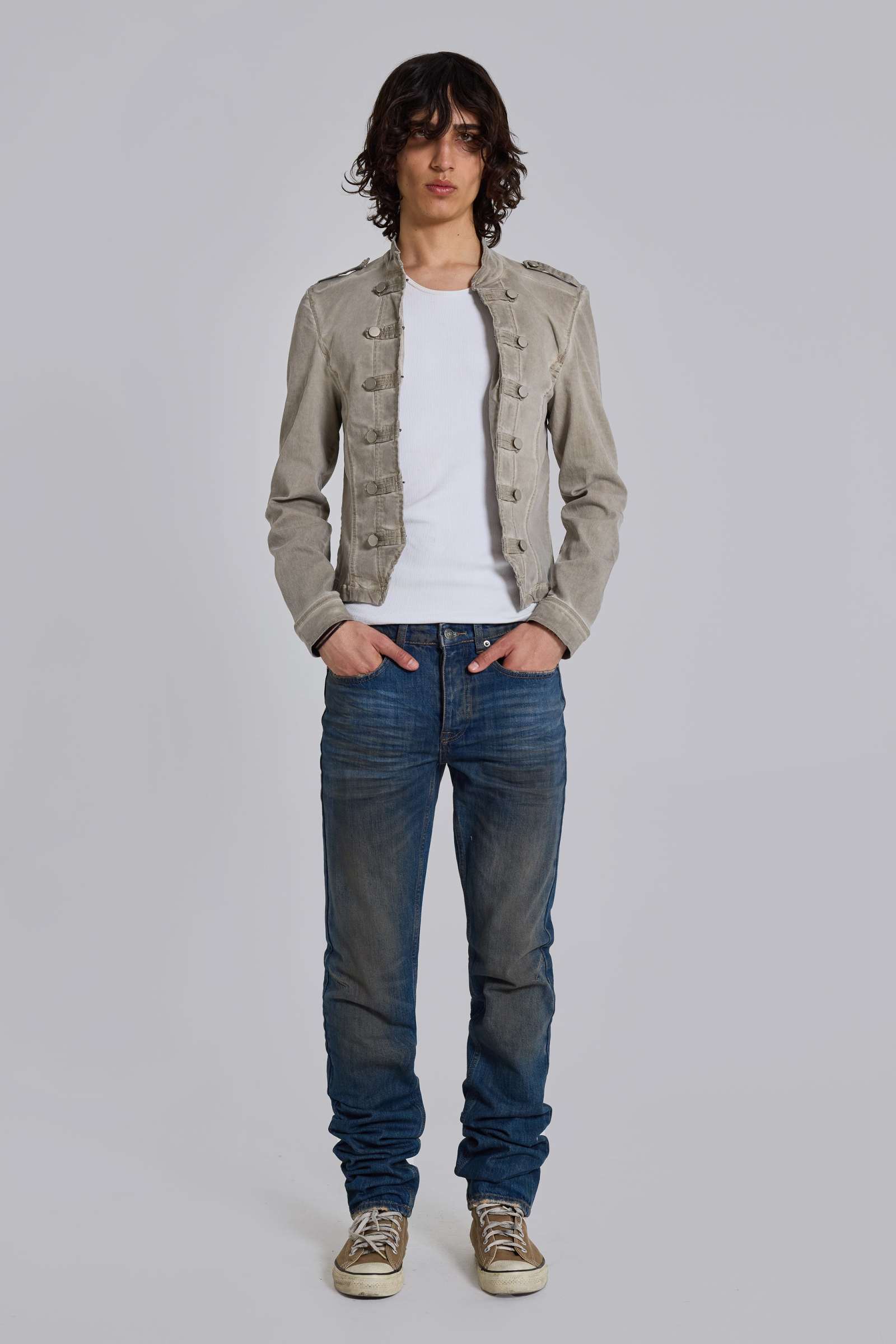 Dirty Wash Drain Jeans