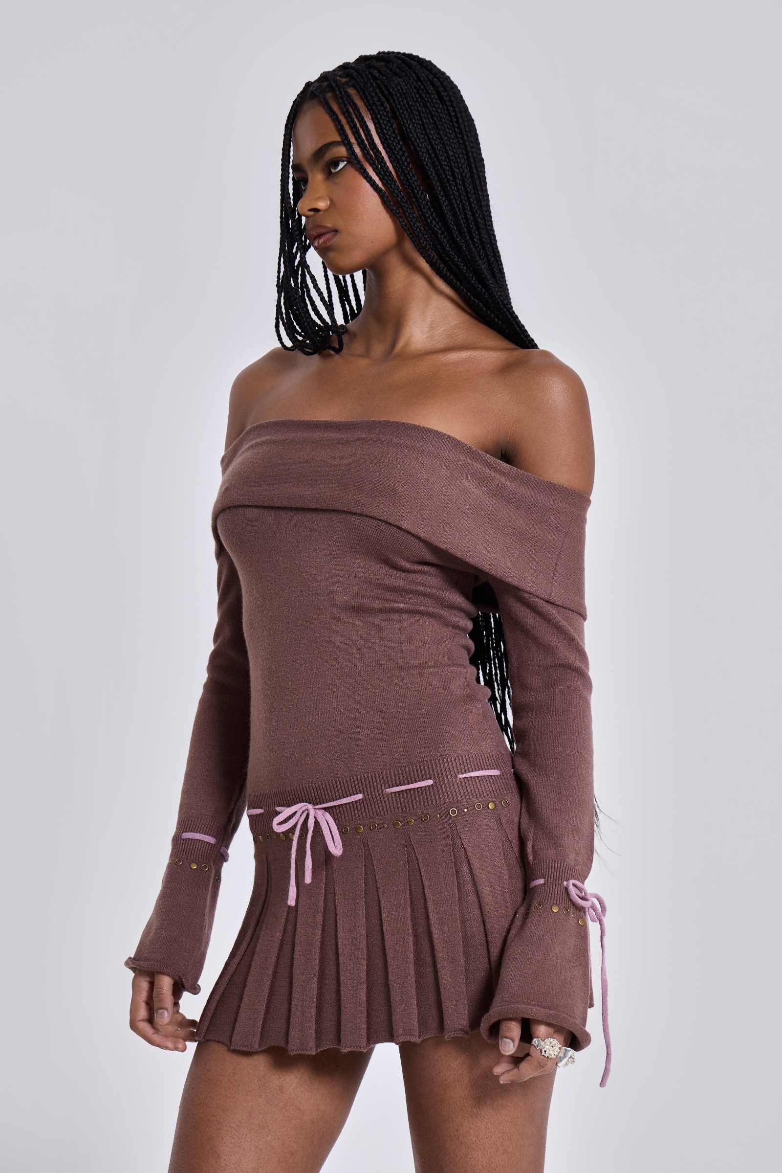 Serena Knitted Mini Dress