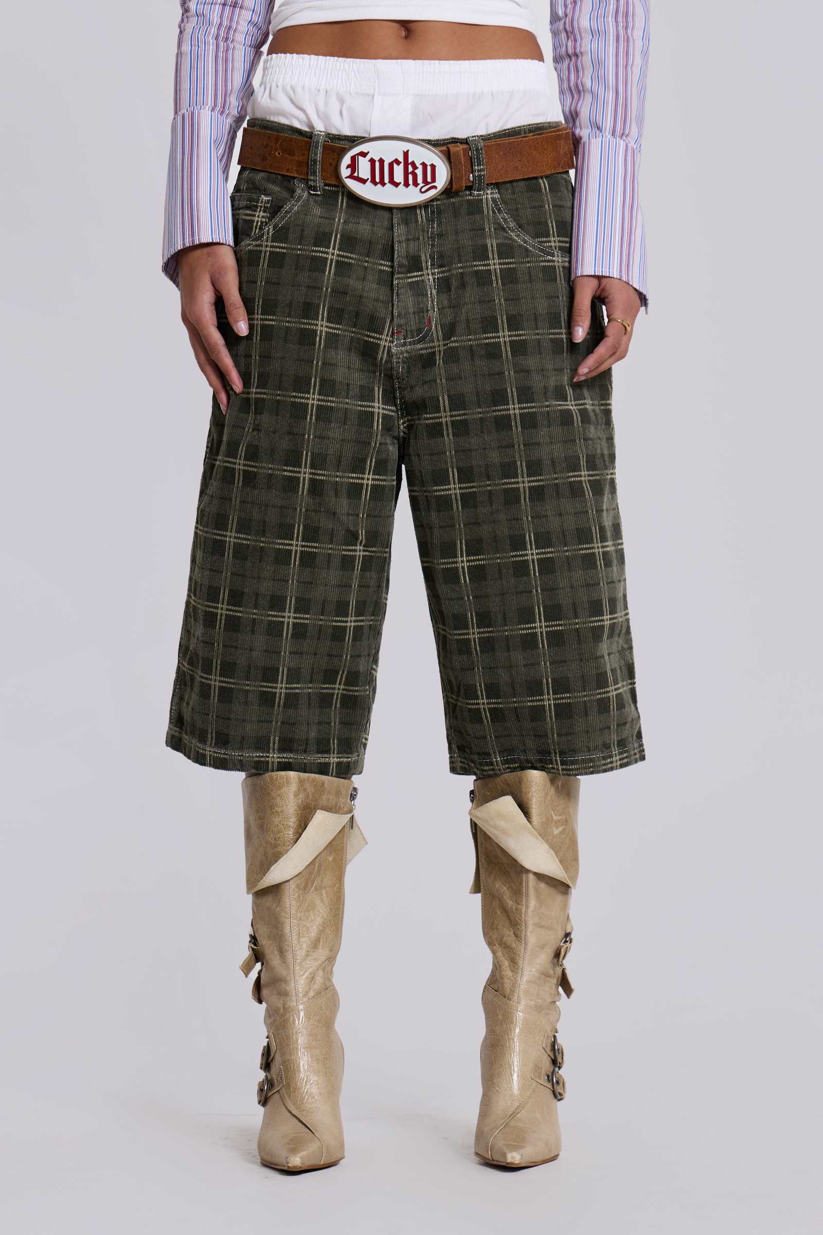 Brooklyn Cord Jumbo Jorts