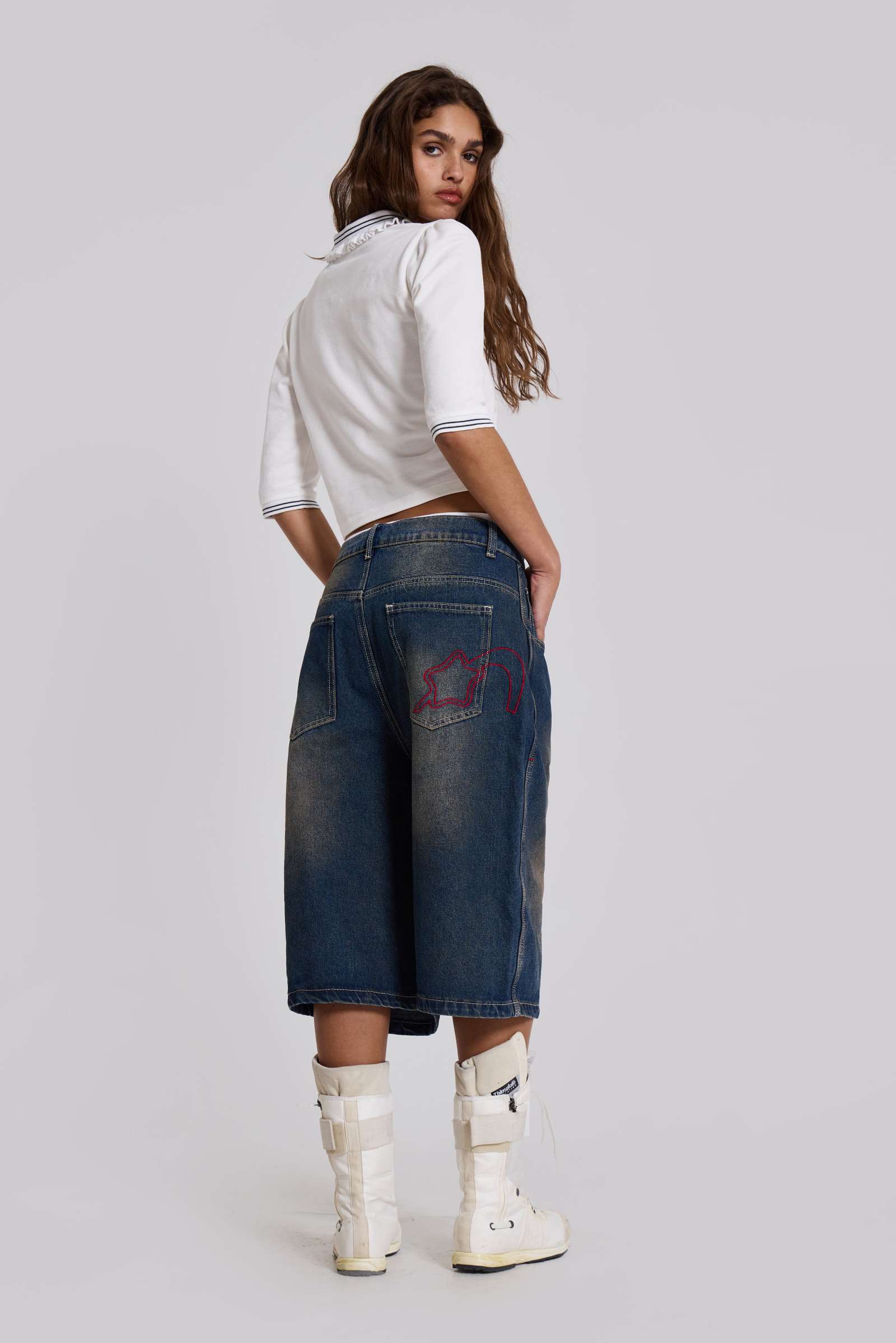 Bronx Jumbo Fit Denim Jorts
