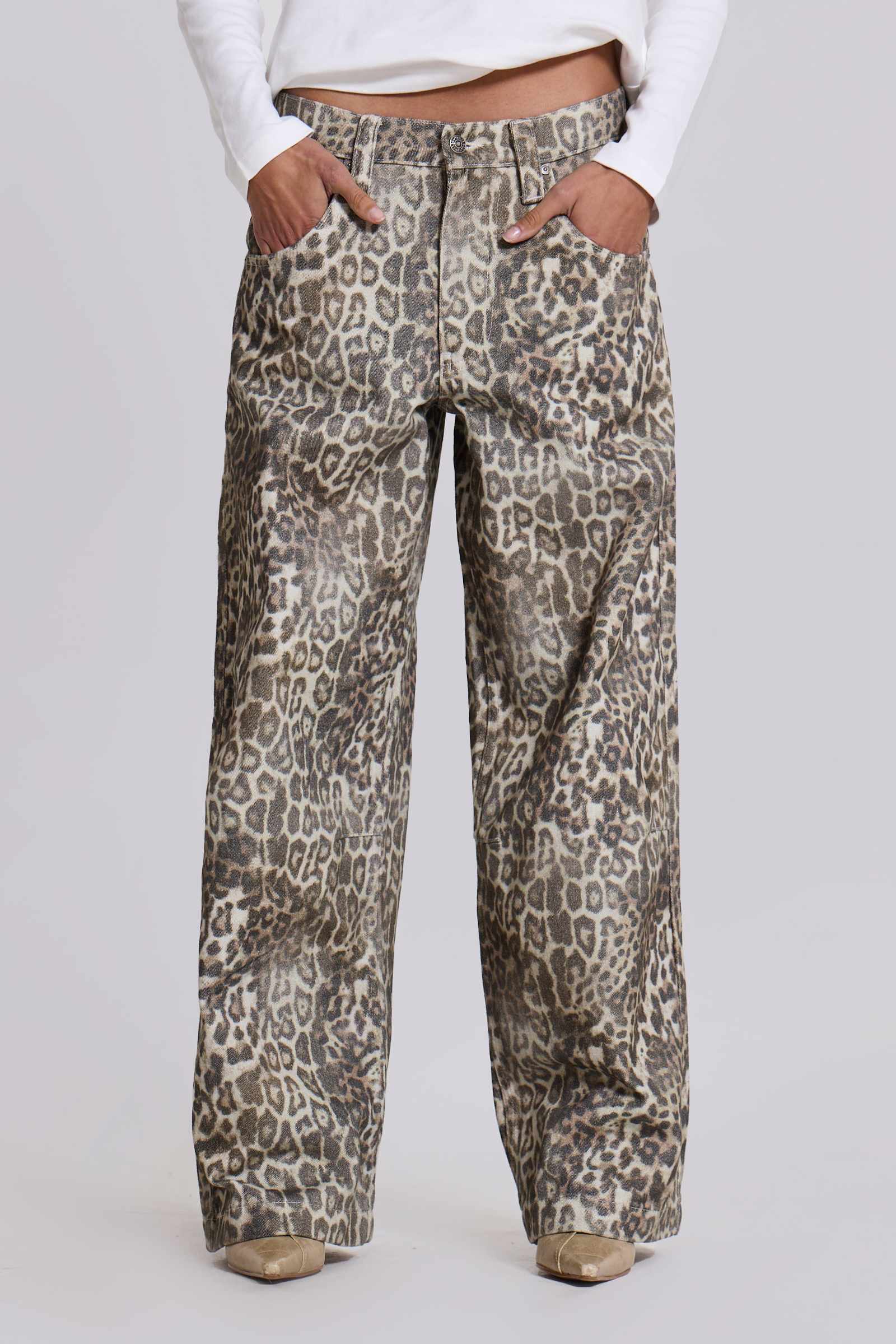 Leopard Fade Colossus Jeans