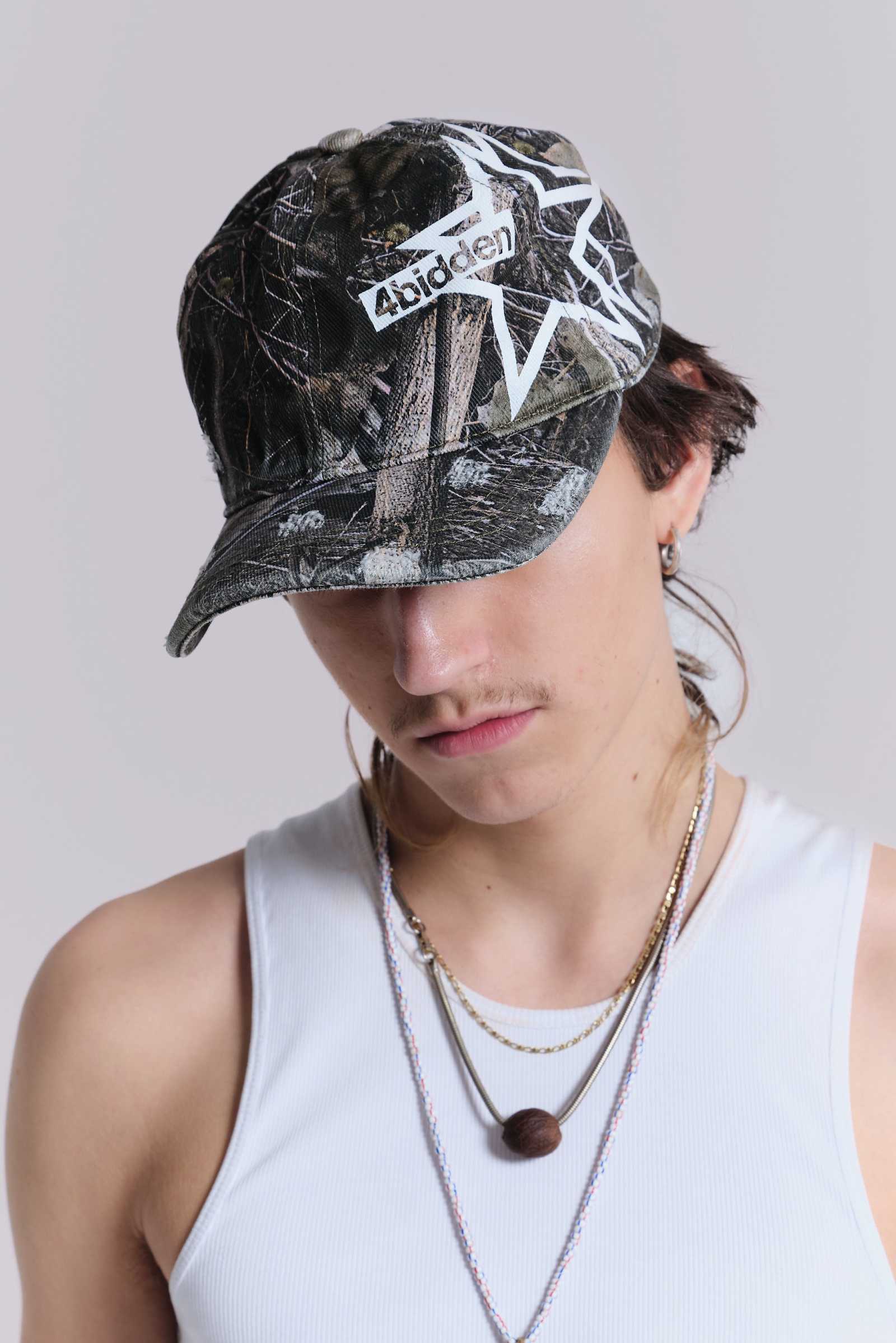 Forbidden Camo Cap | Jaded London | Clothing