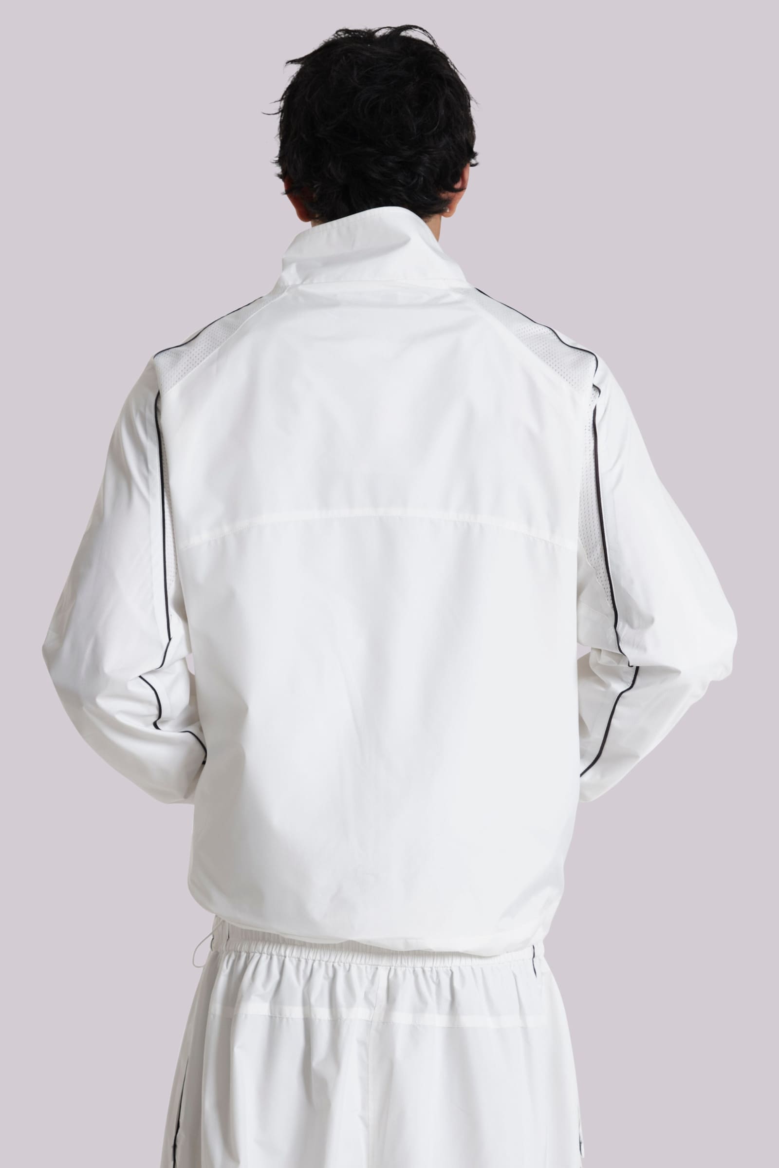 White Vapor Tracksuit Top