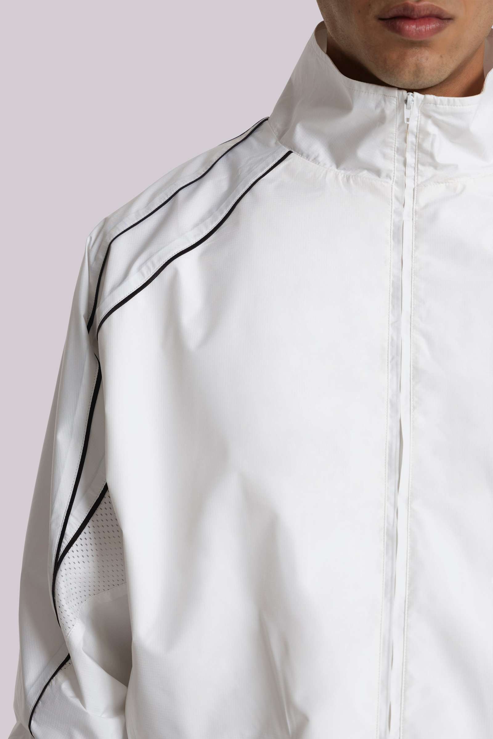White Vapor Tracksuit Top