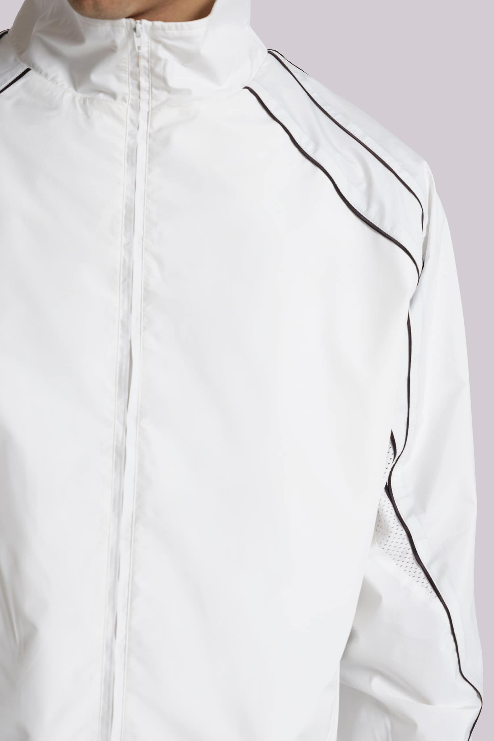 White Vapor Tracksuit Top