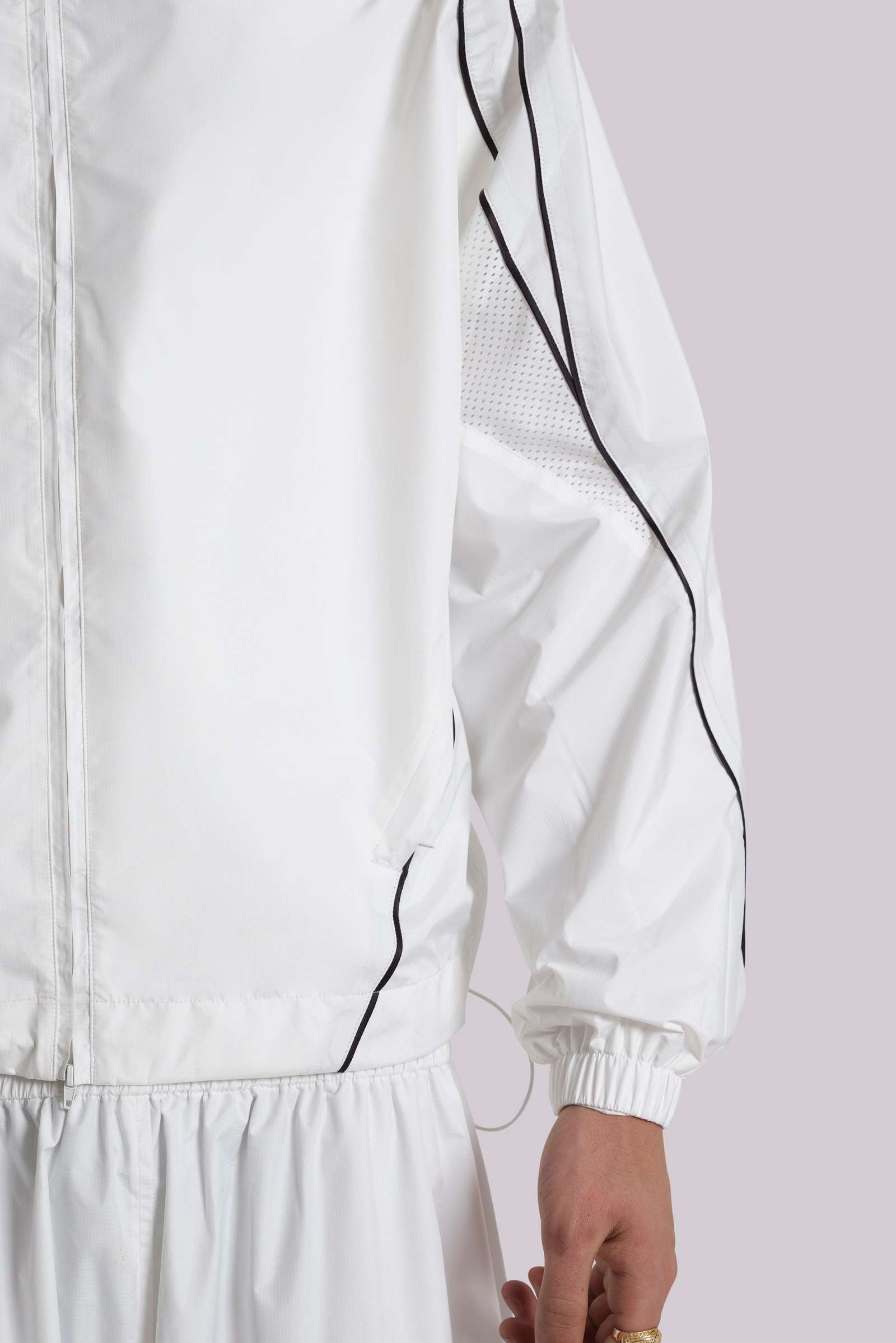 White Vapor Tracksuit Top