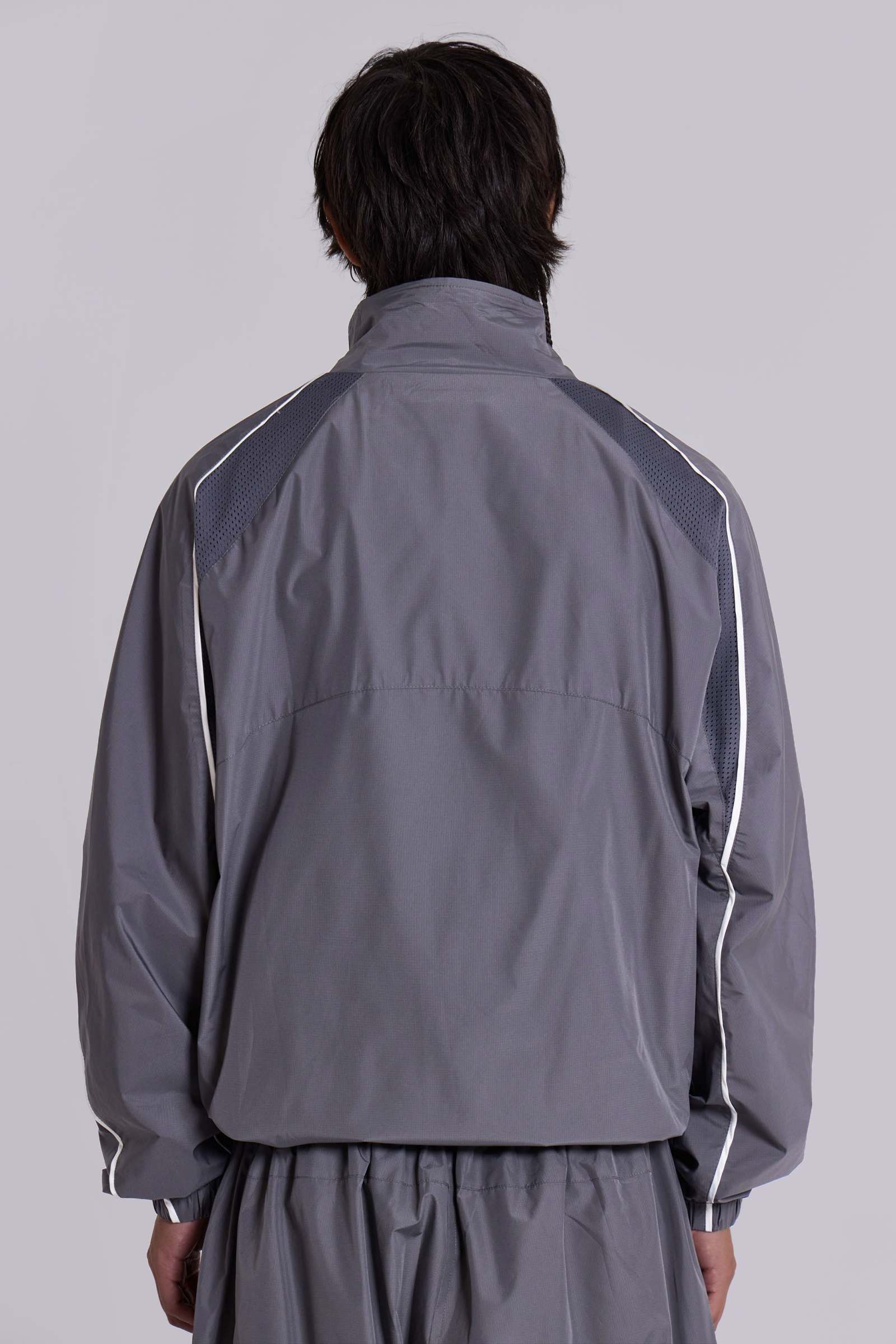 Grey Vapor Tracksuit Top | Jaded London | Clothing