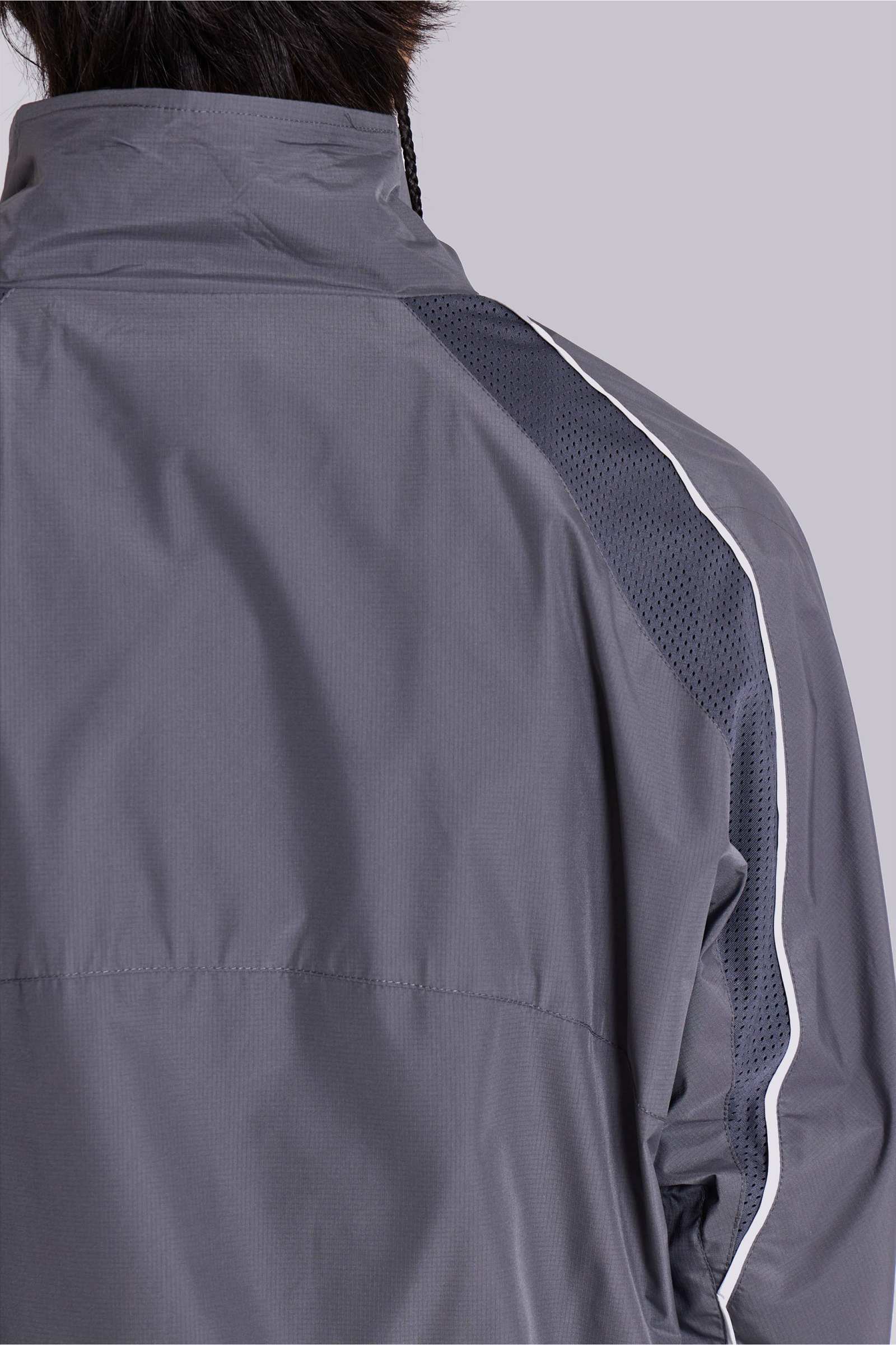 Grey Vapor Tracksuit Top | Jaded London | Clothing