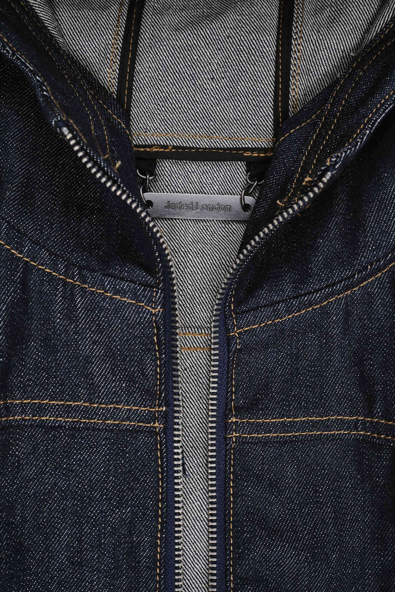 Indigo Bedrock Denim Jacket