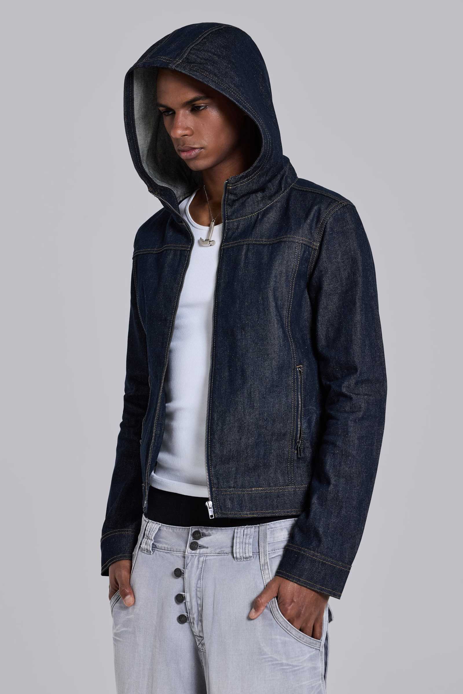 Indigo Bedrock Denim Jacket