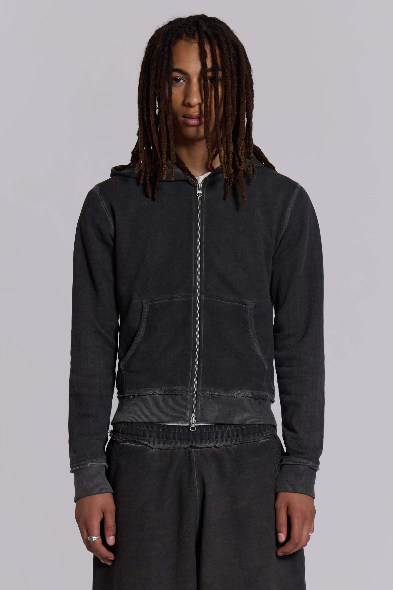 Anthracite Monster Hoodie | Jaded London | Clothing
