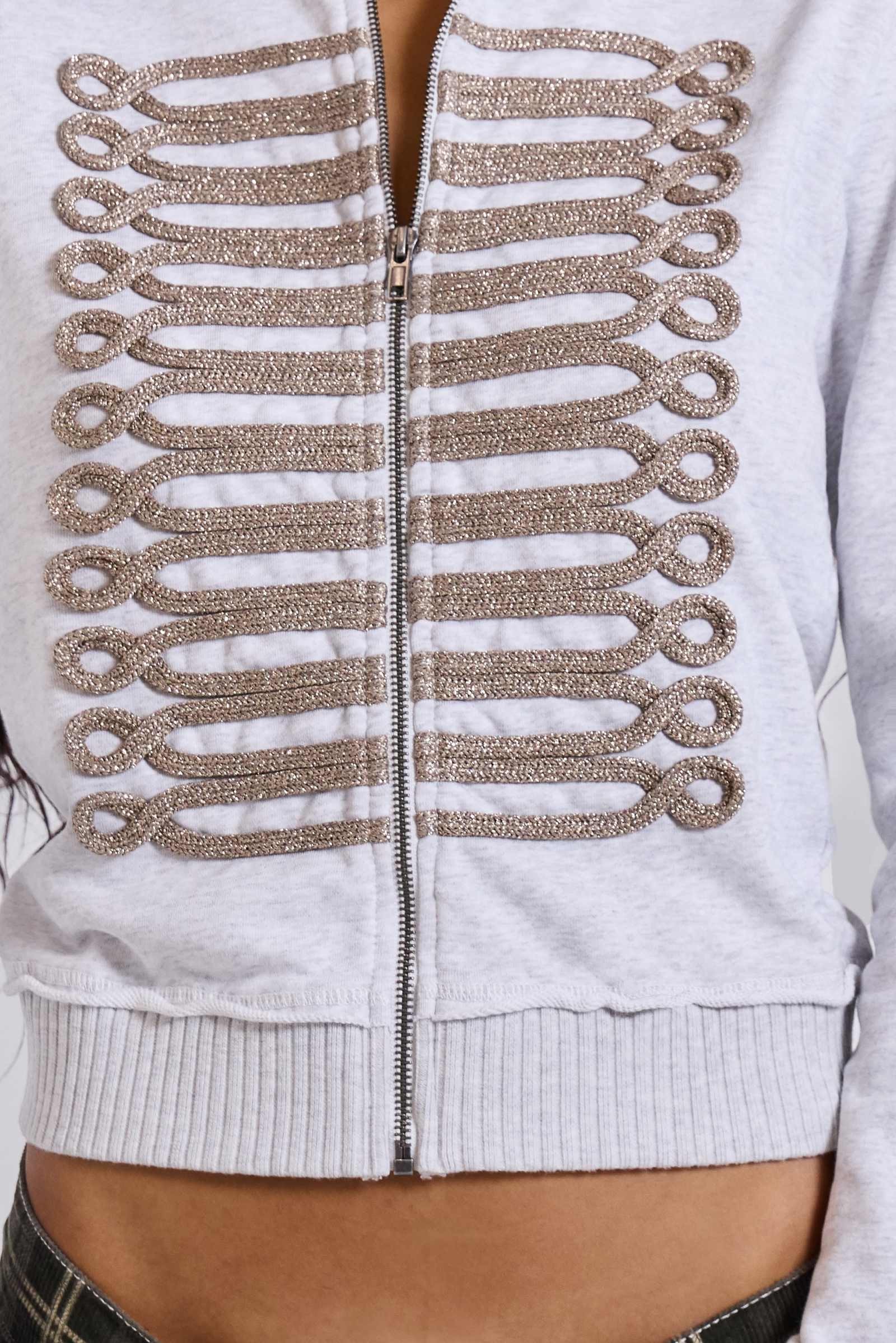 Grey Golden Drummer Hoodie | Jaded London | Clothing