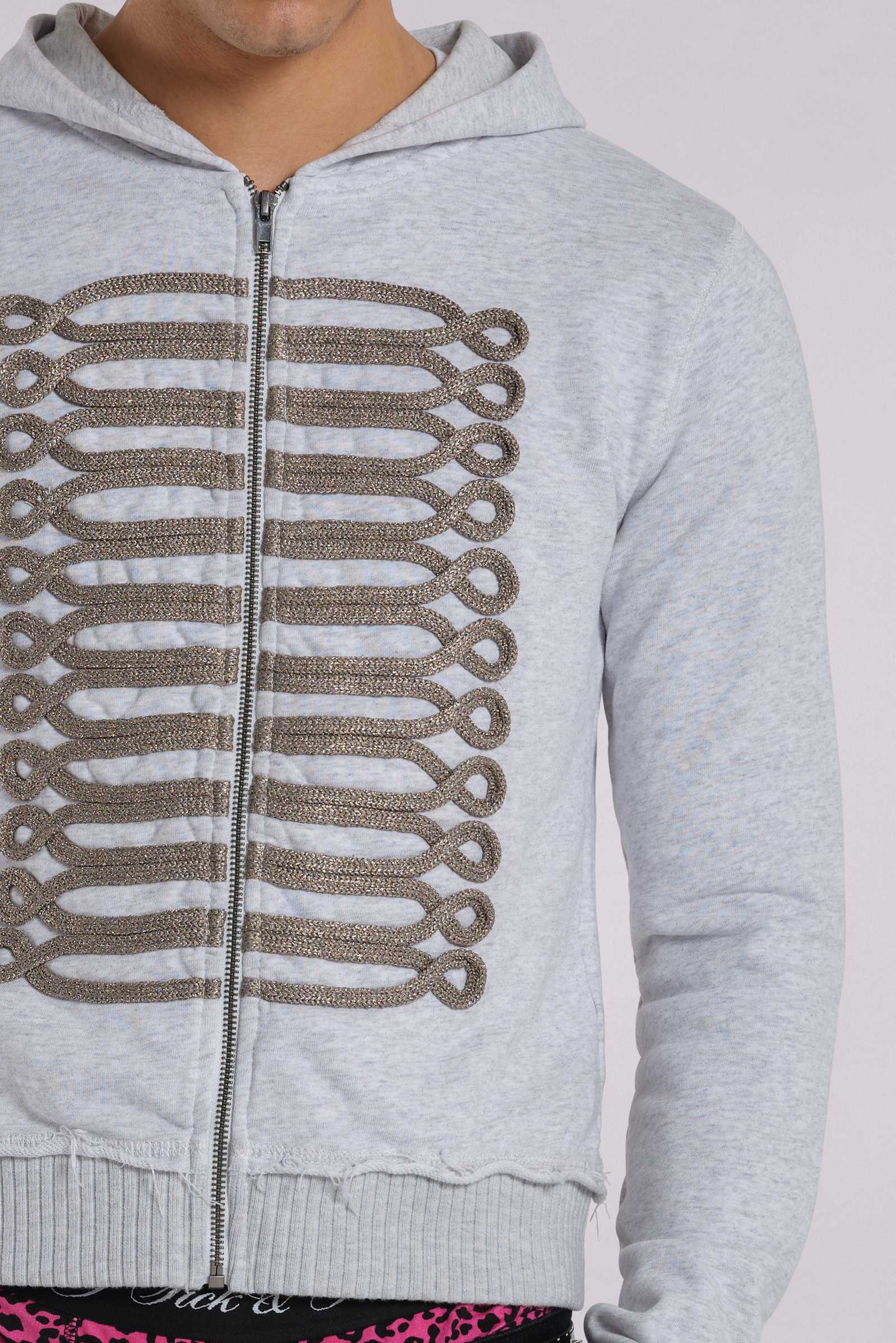 Grey Golden Drummer Hoodie