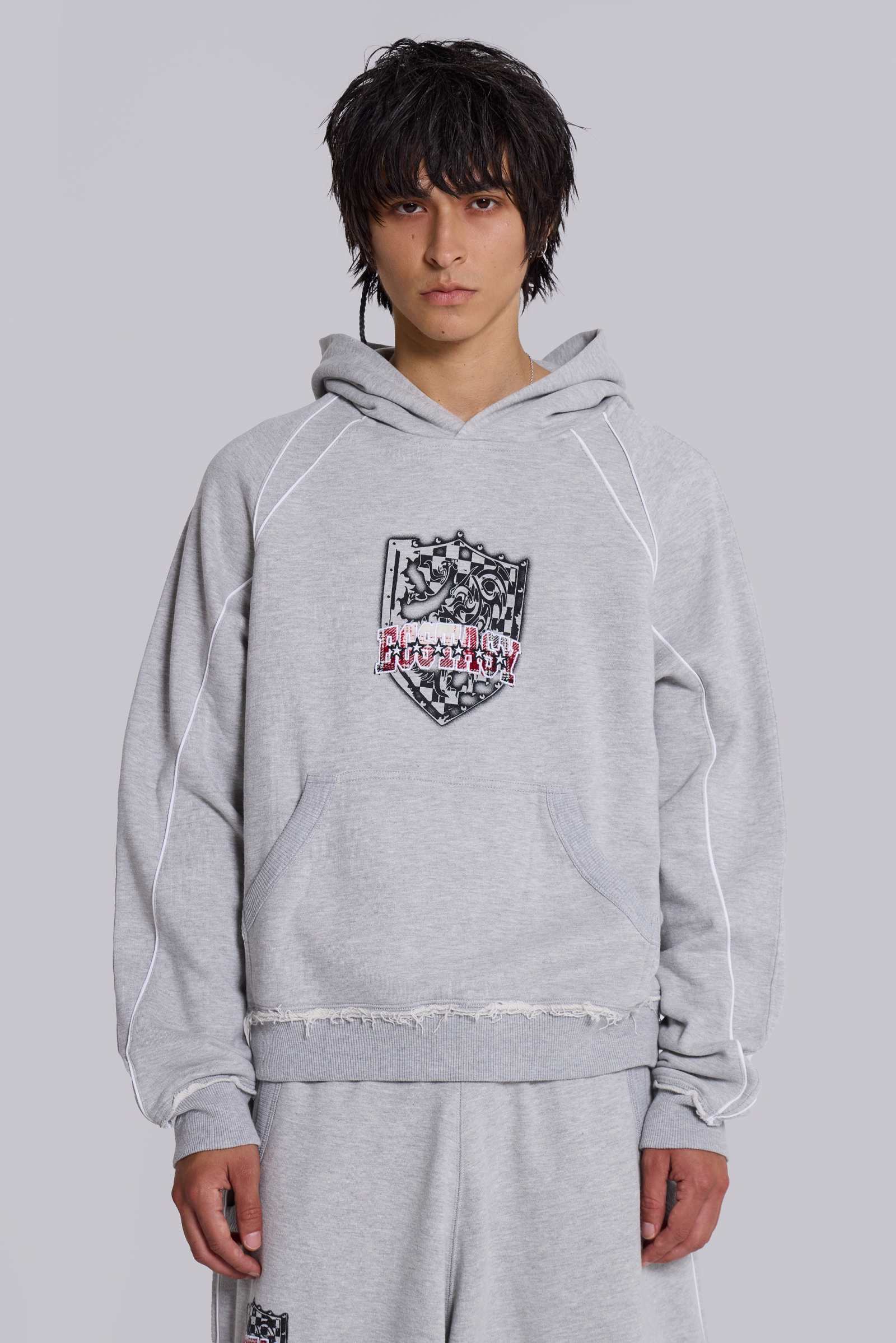 Grey Tempo Hoodie