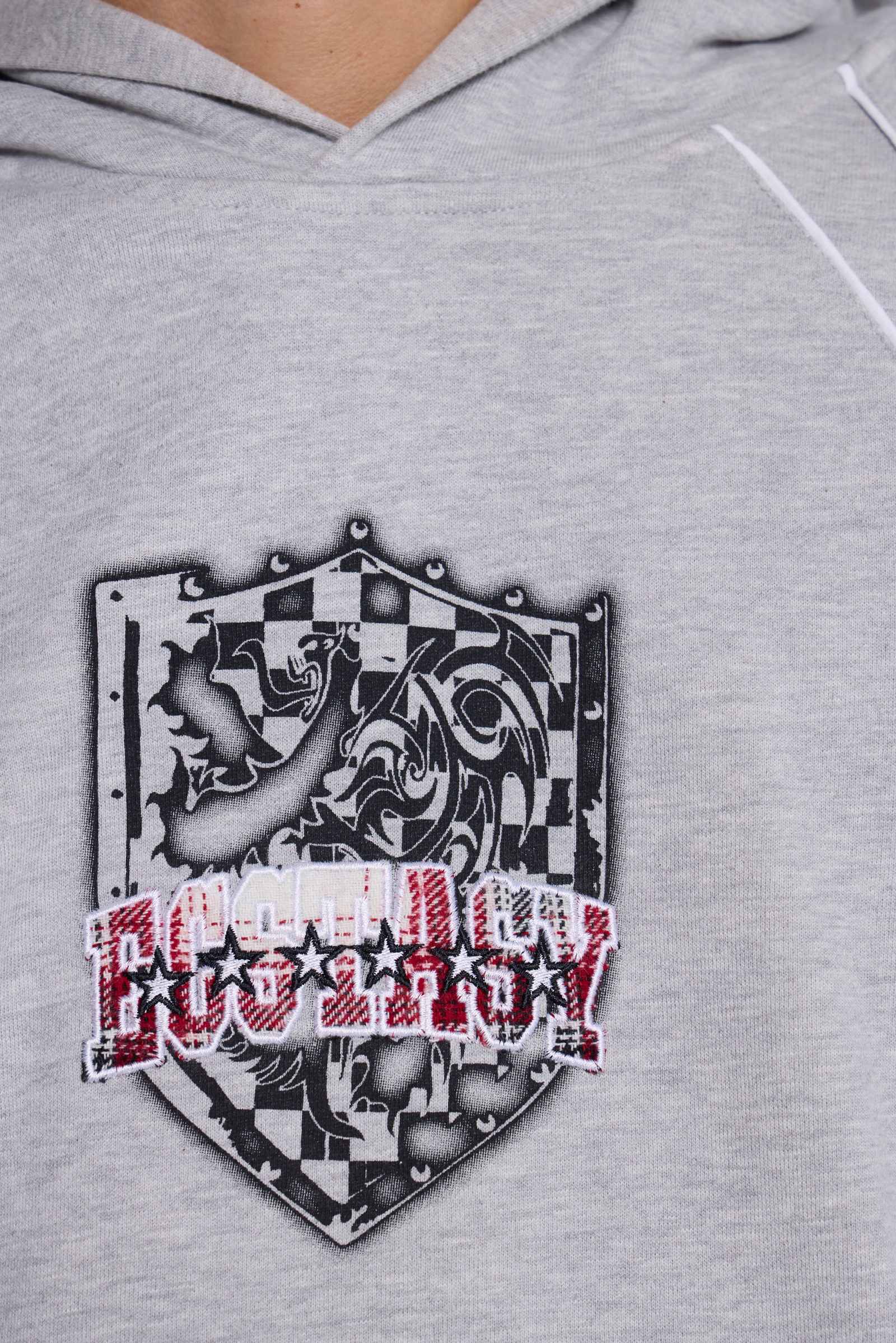 Grey Tempo Hoodie