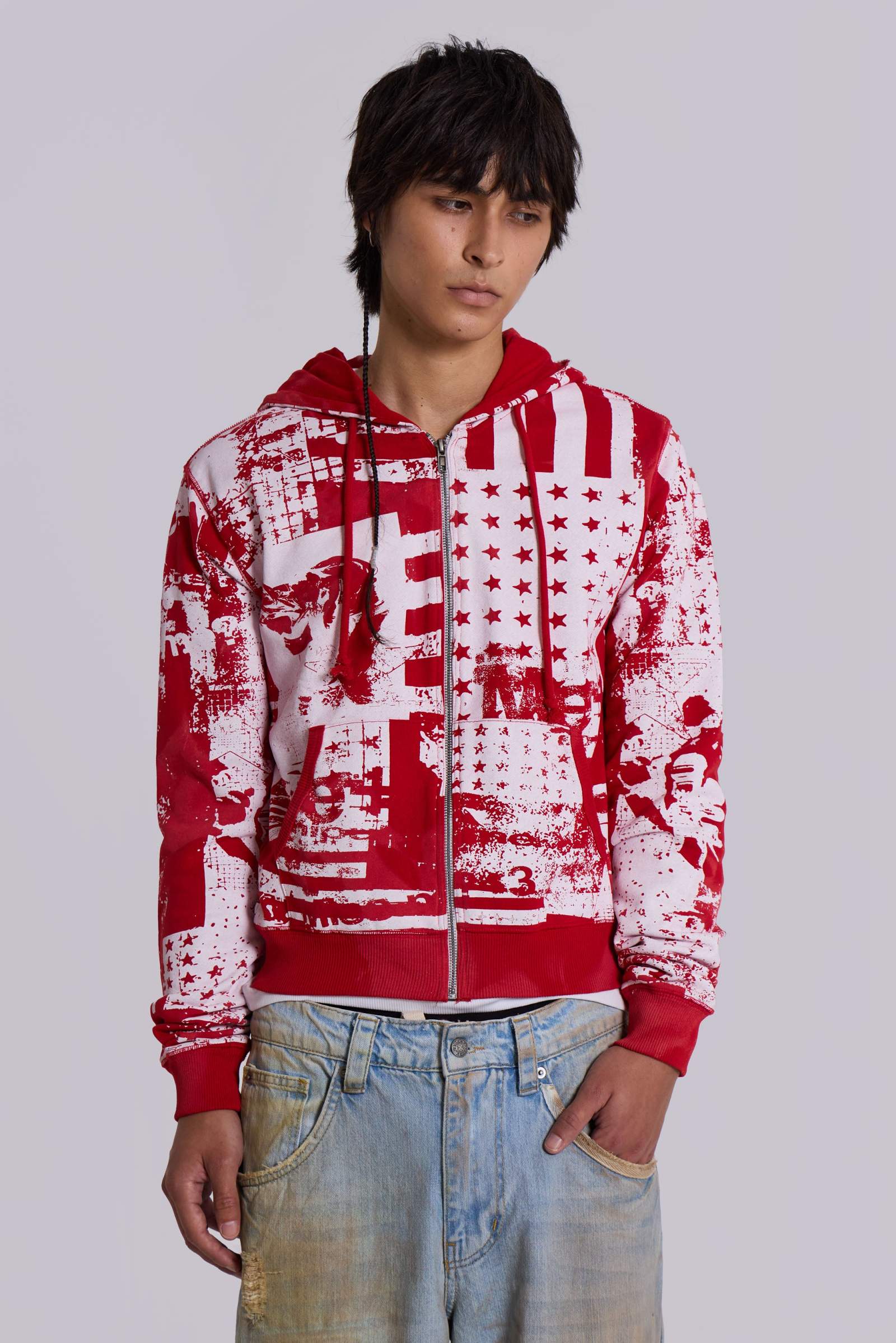 Americana Mini Monster Hoodie