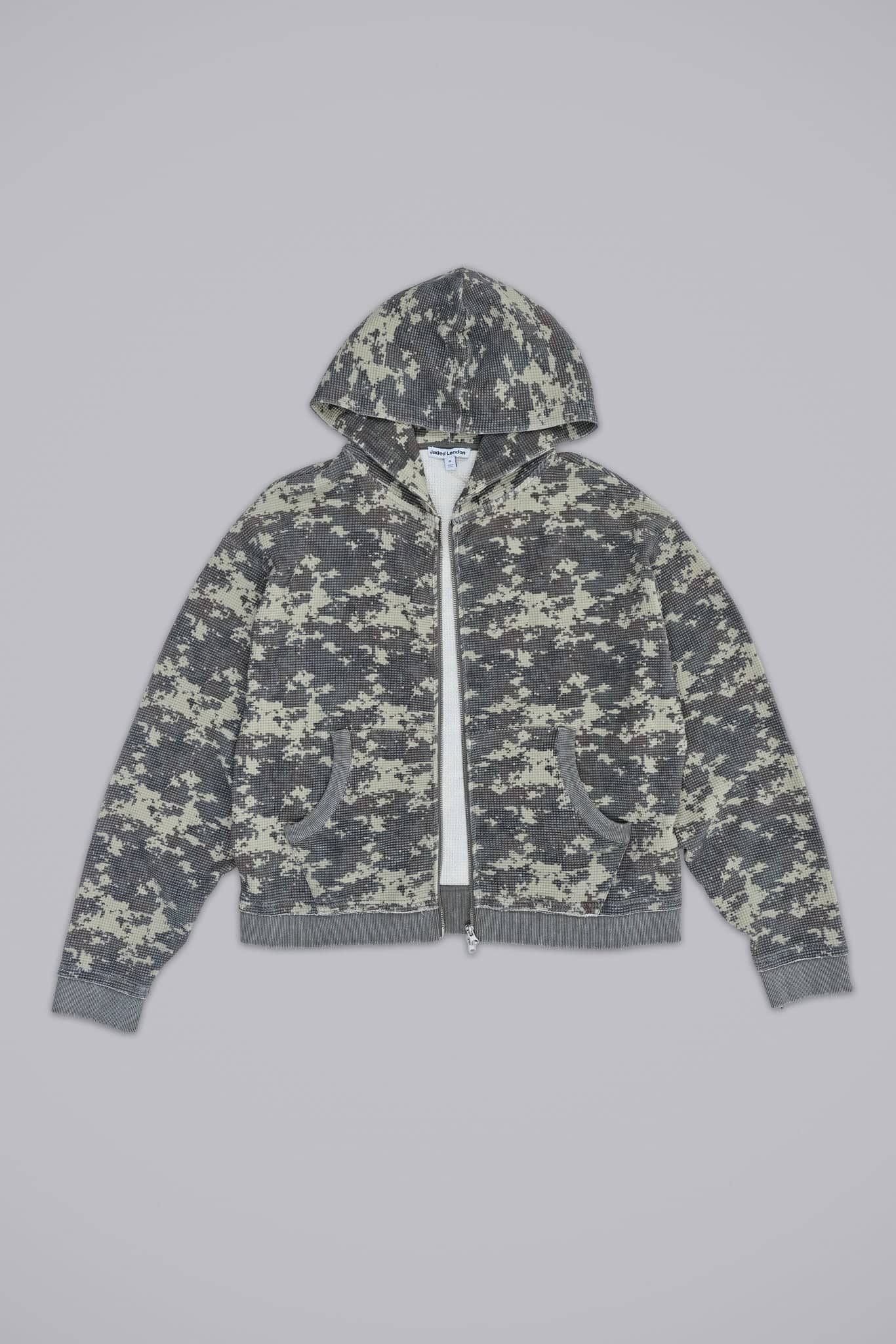 Digi Camo Waffle Hoodie