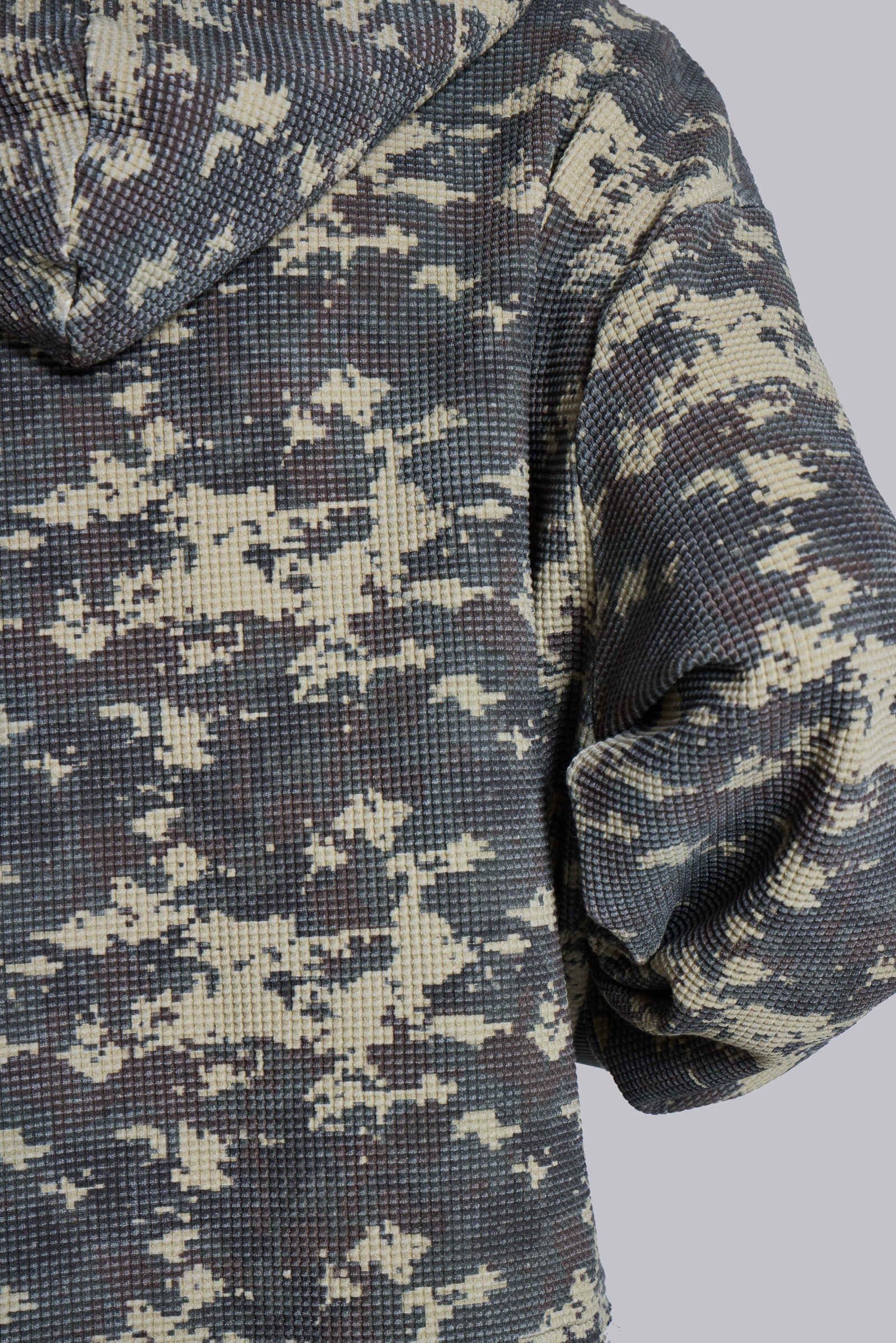 Digi Camo Waffle Hoodie
