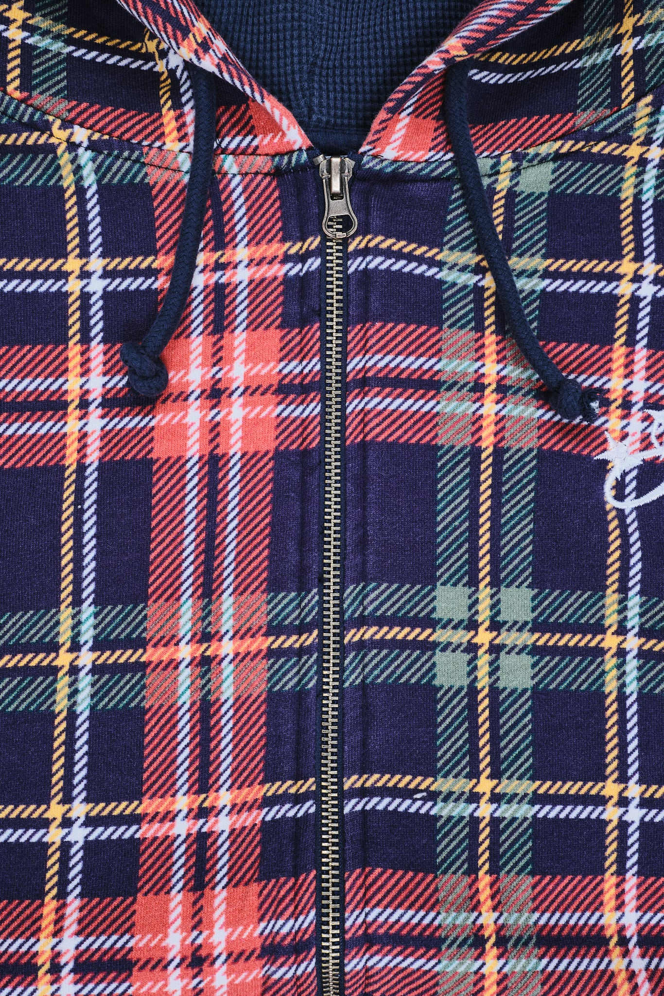 Adrenaline Checked Zip Hoodie