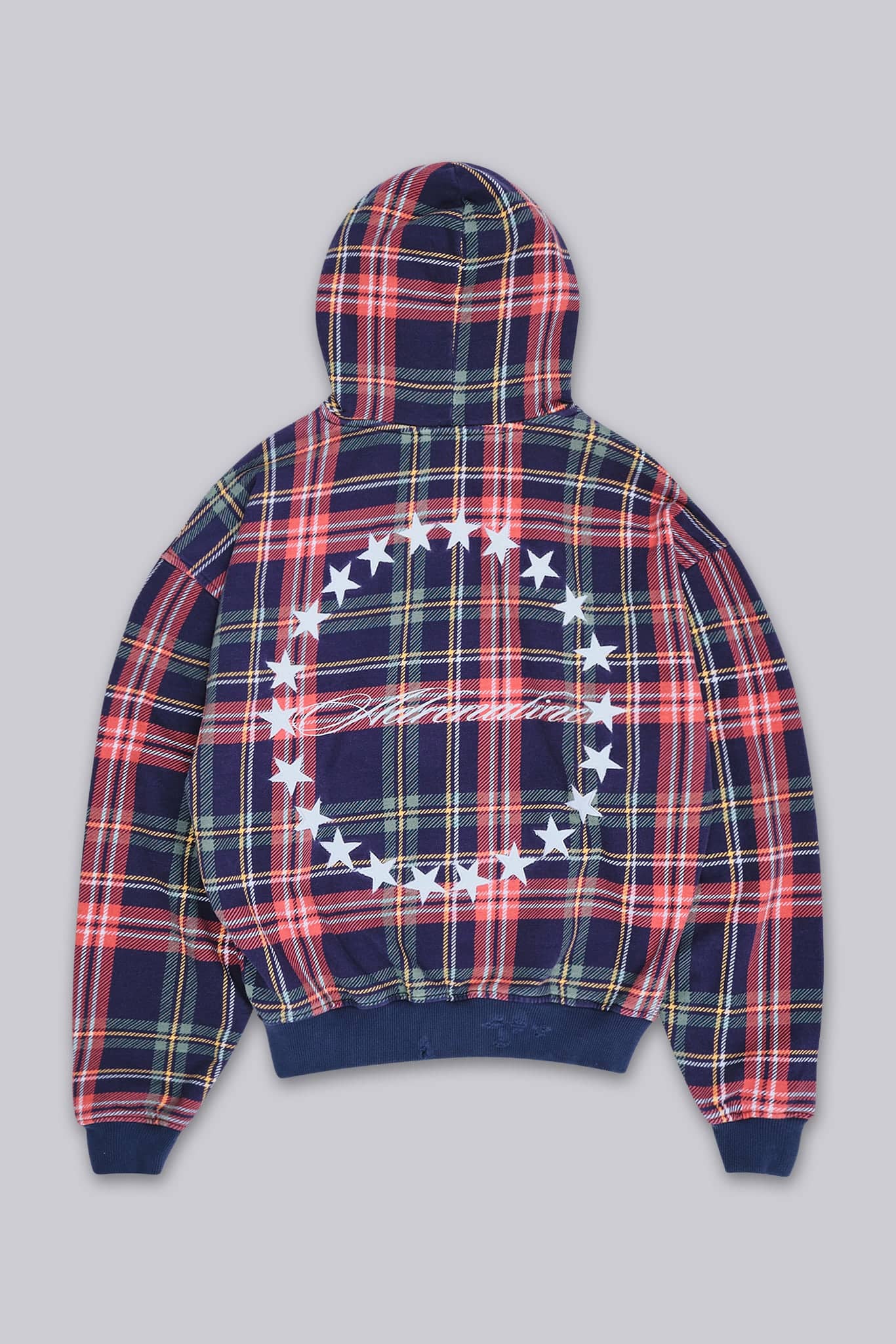 Adrenaline Checked Zip Hoodie